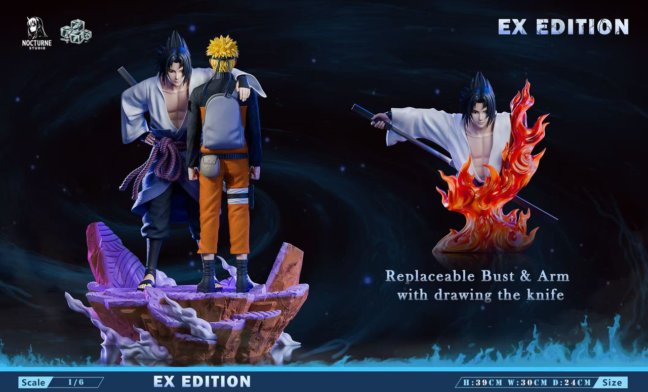 【Pre-sale】1/6 Scale The Reunion Naruto and Sasuke-Nocturne Studio × ICE