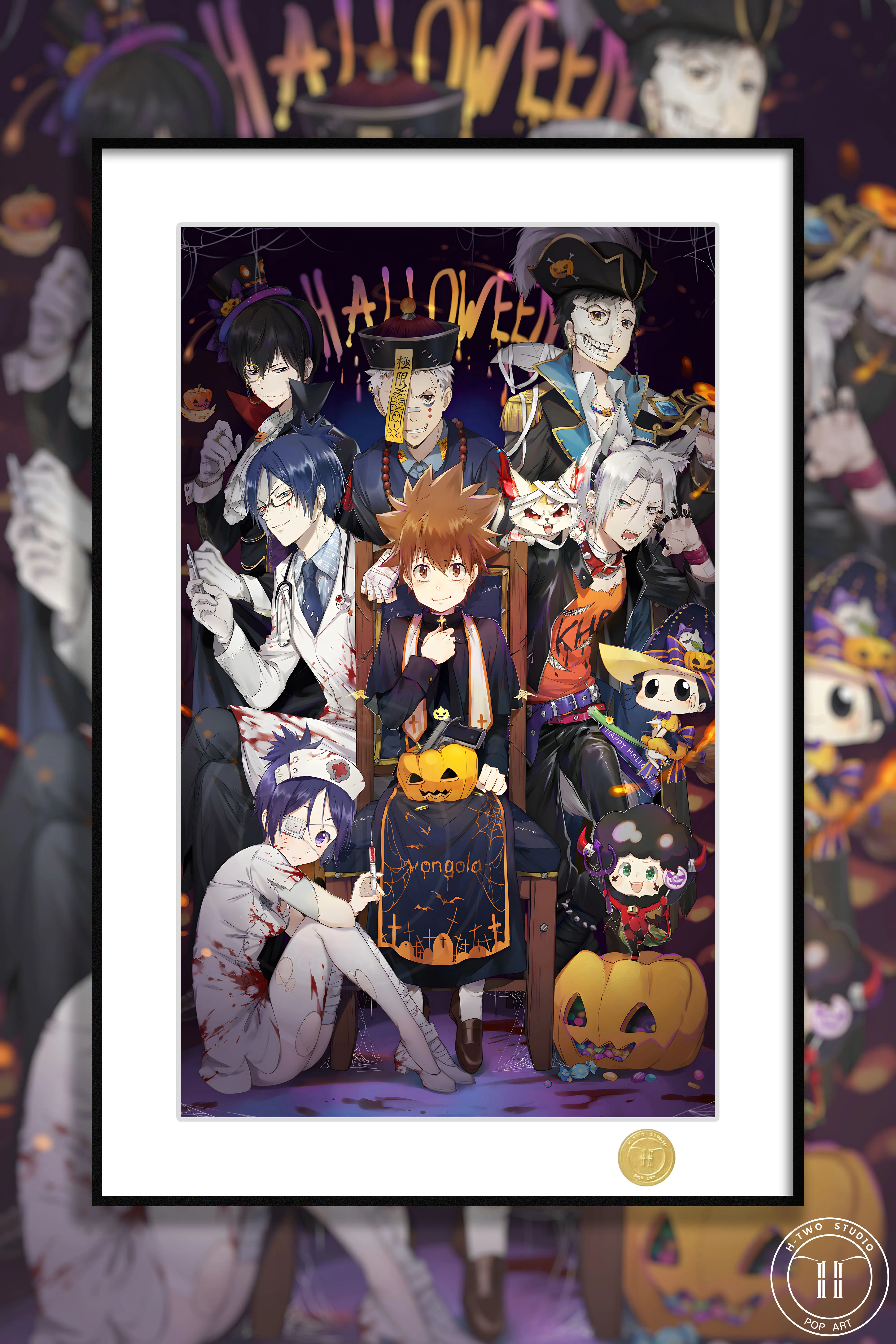 【Pre-sale】Decorative Painting of Vongola Famiglia-H2 Studio