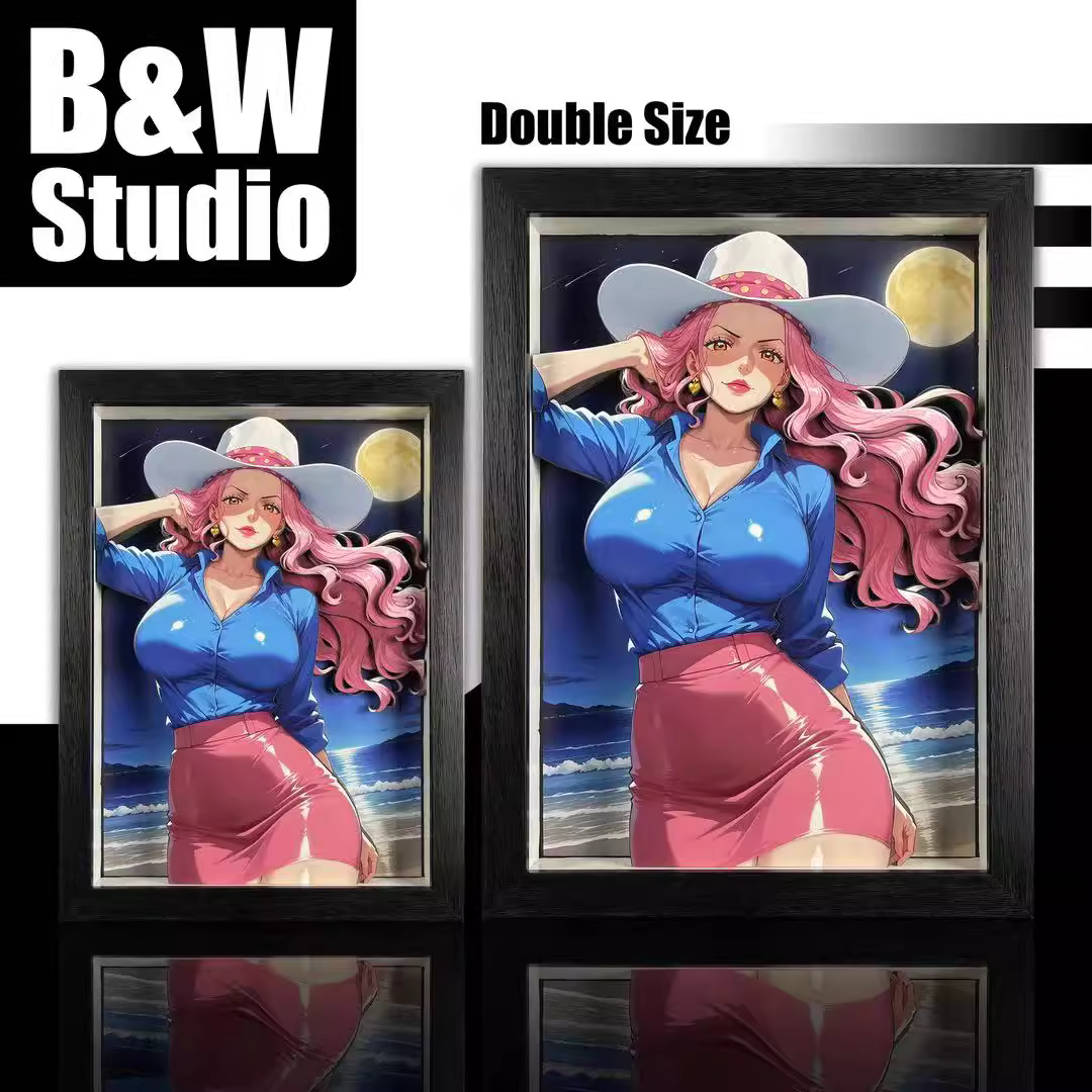 【Pre-sale】Decorative Painting of Charlotte Linlin-Black and White Studio