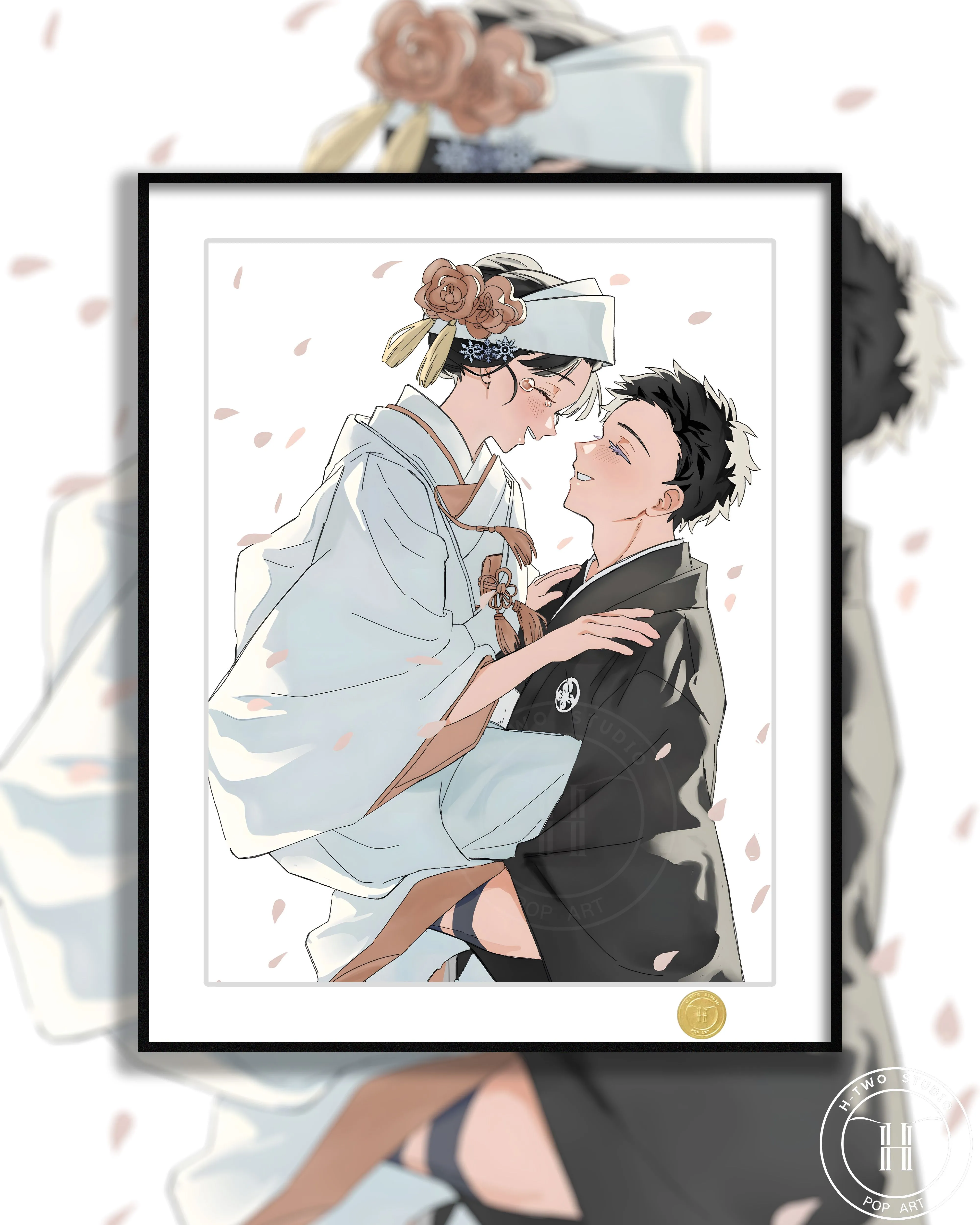 【Pre-sale】Decorative Painting of Koyuki and Akaza-H2 Studio