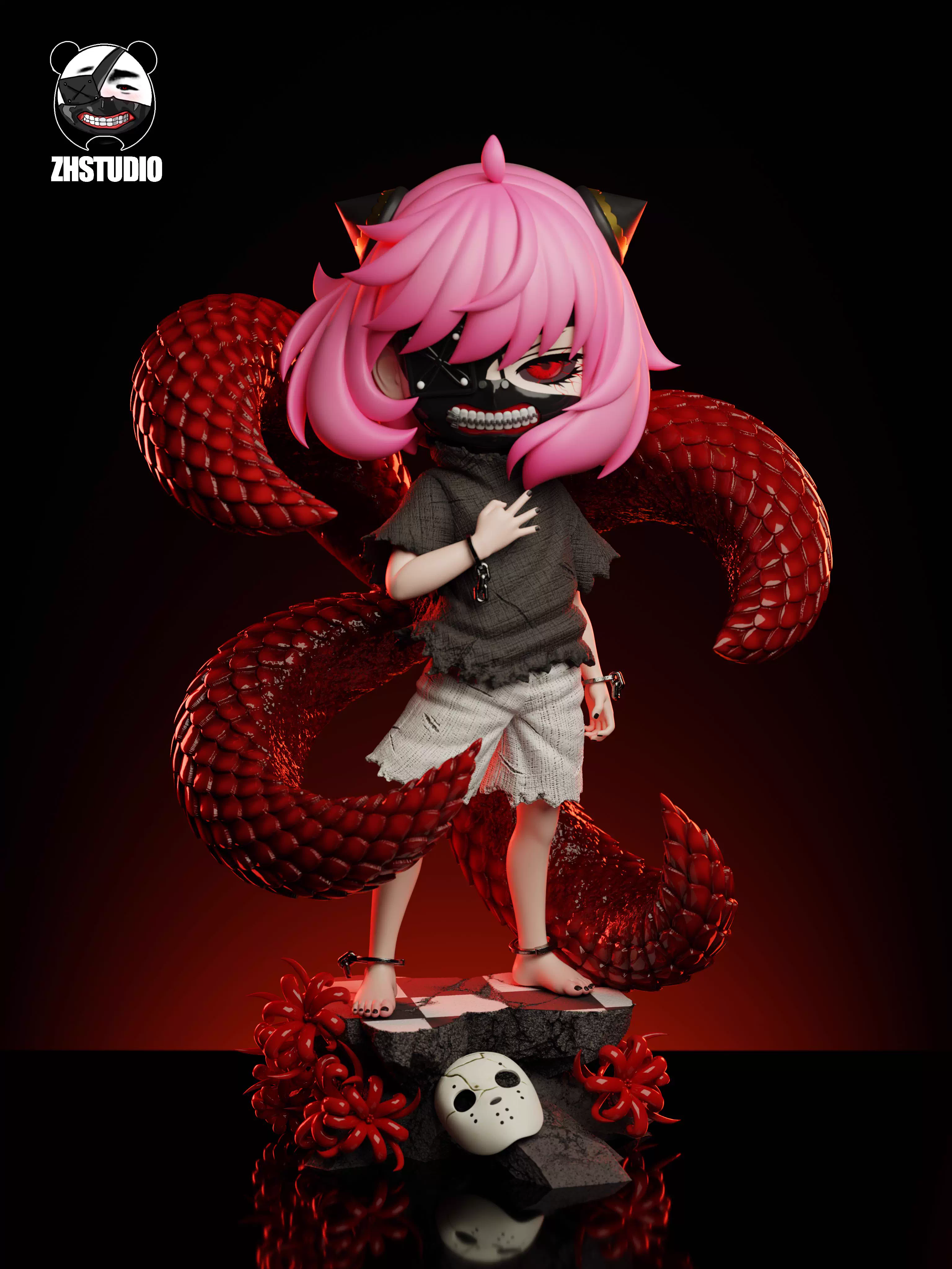 【Pre-sale】Anya cos Kaneki Ken-ZH Studio