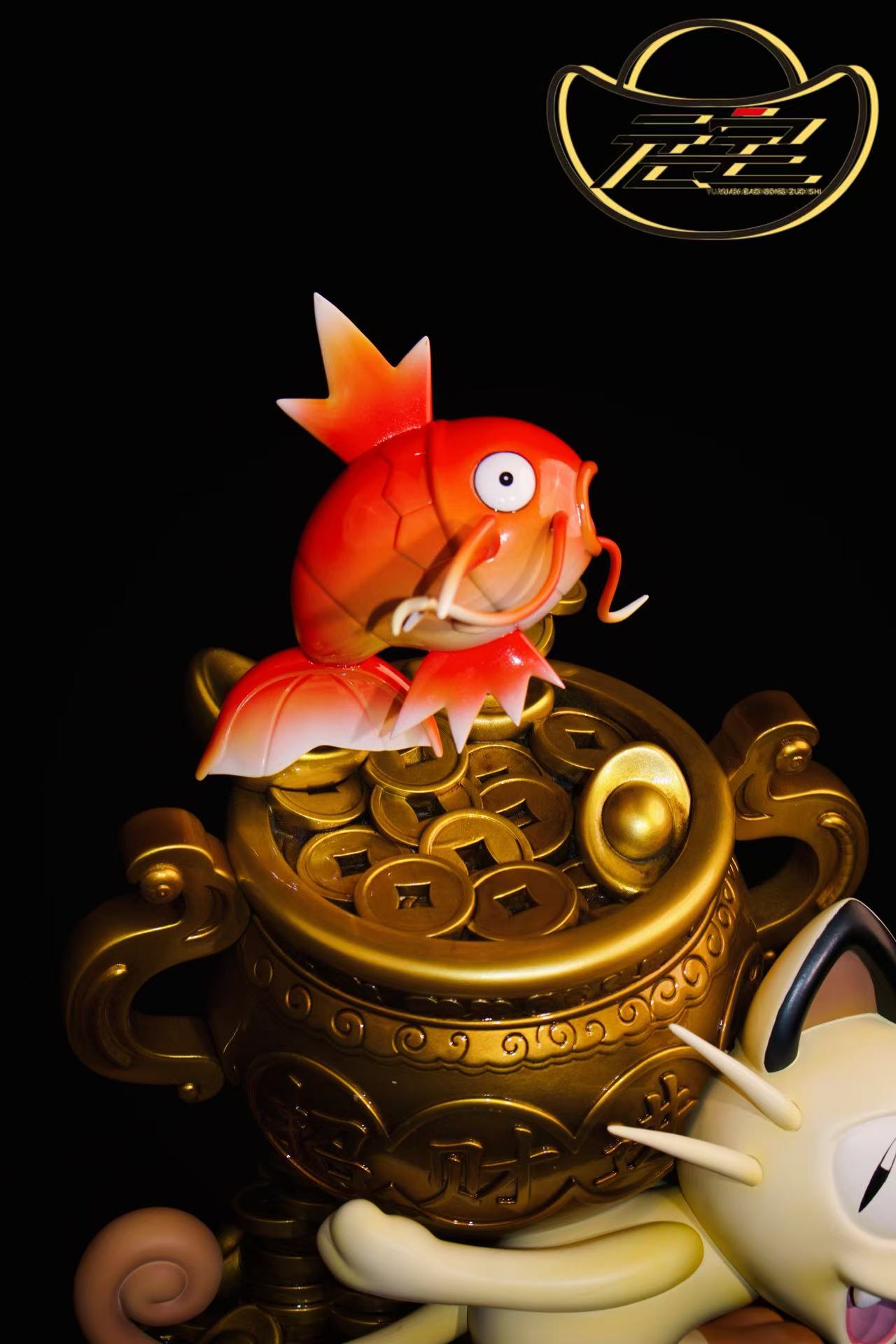 【Pre-sale】Wealth Attraction Cat and Fancy Carp-YuanBao Studio