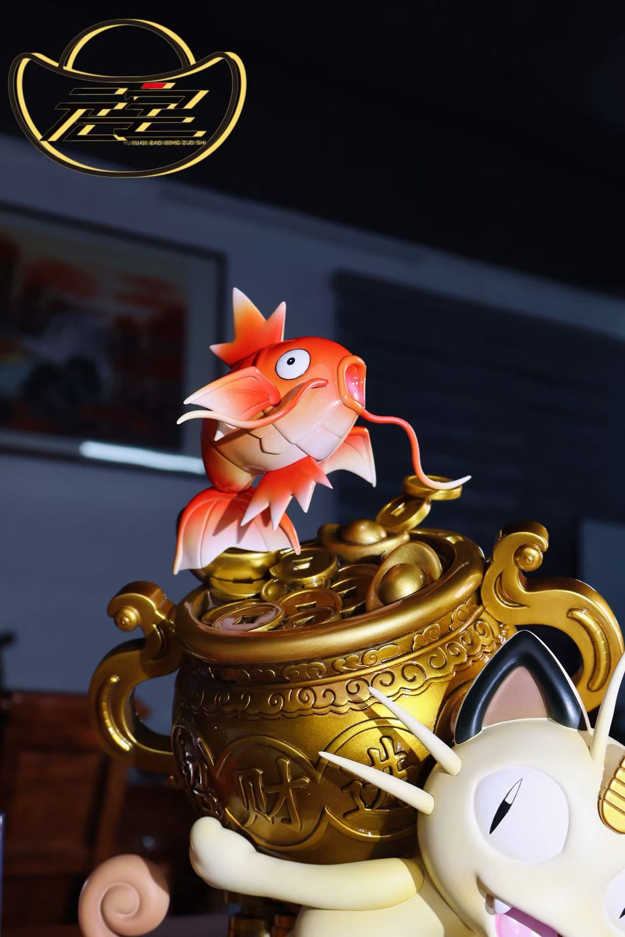 【Pre-sale】Wealth Attraction Cat and Fancy Carp-YuanBao Studio