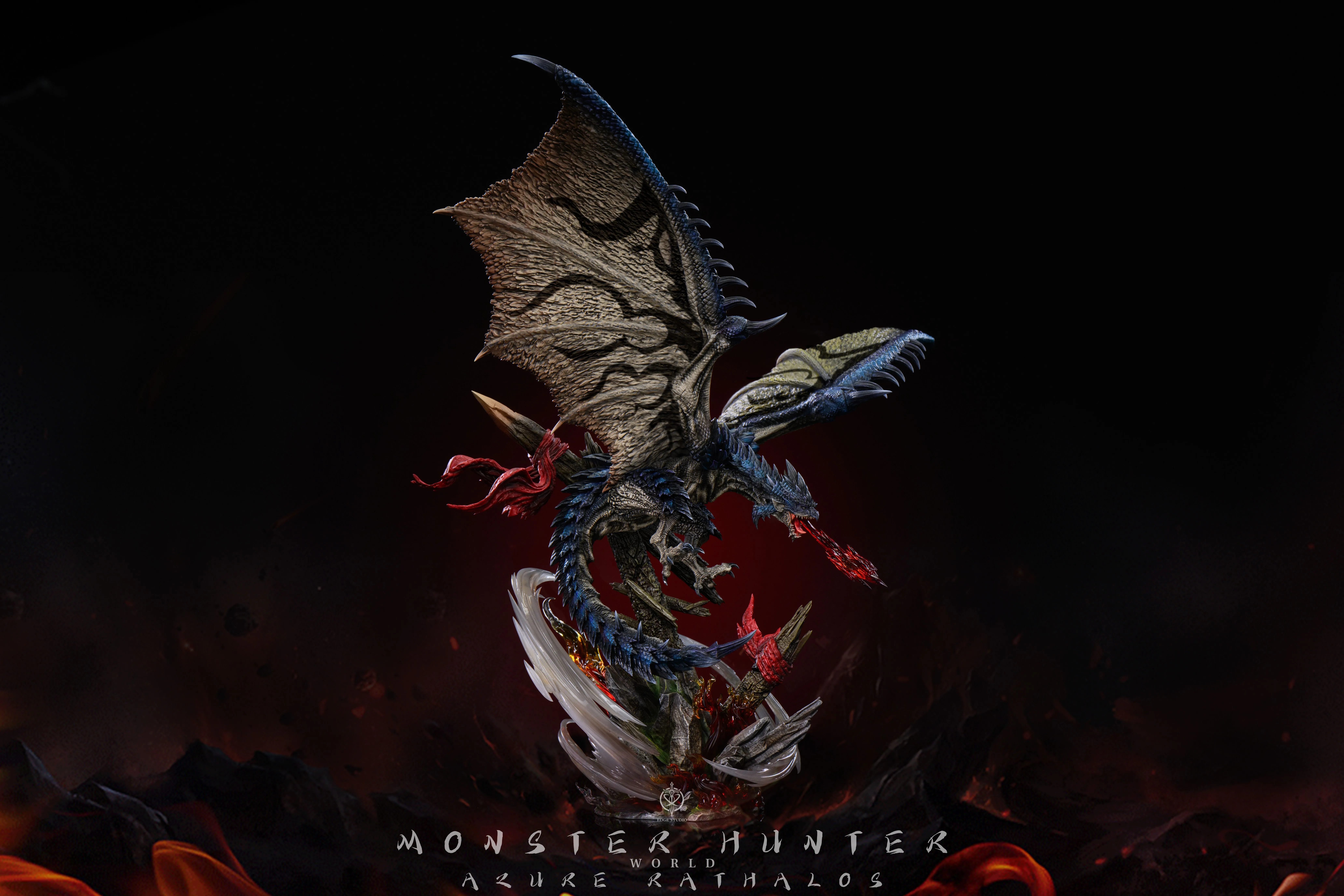 【Sold out】Rathalos, Azure Rathalos and Silver Rathalos-Edge Studio