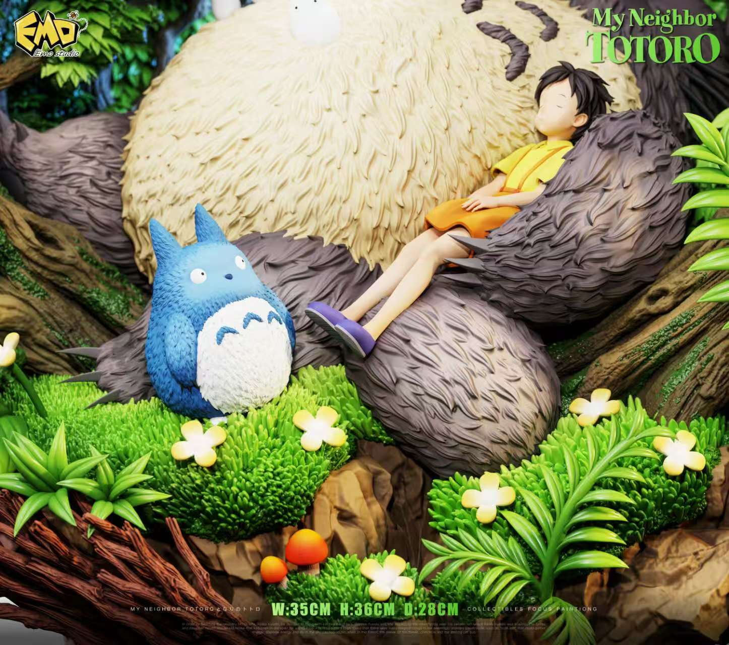 【Pre-sale】001 Midsummer Night's Dream Totoro with LED-EMD Studio