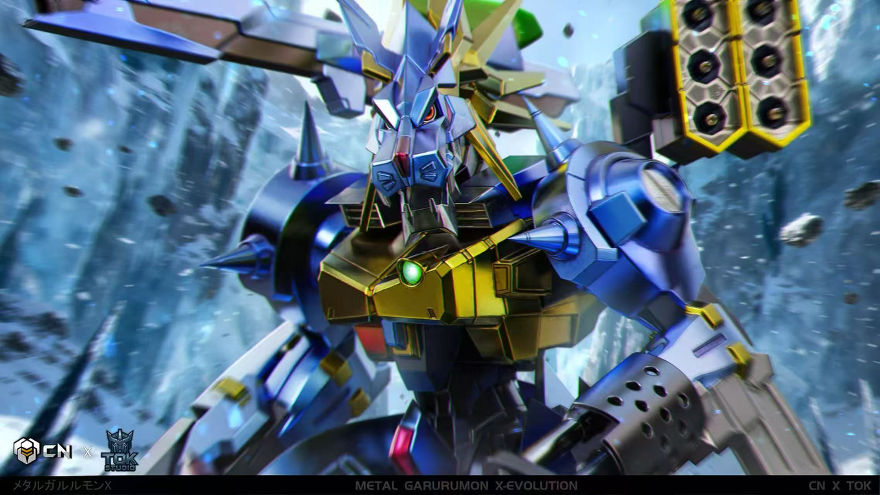 【Pre-sale】MetalGreymon X-evolution-Crazy Nest Studio and TOK Studio