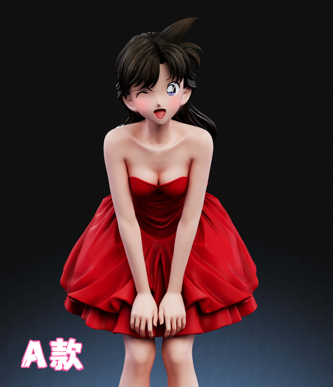 【Pre-sale】1/6 Scale Red Dress Mouri Ran-YYDS Studio