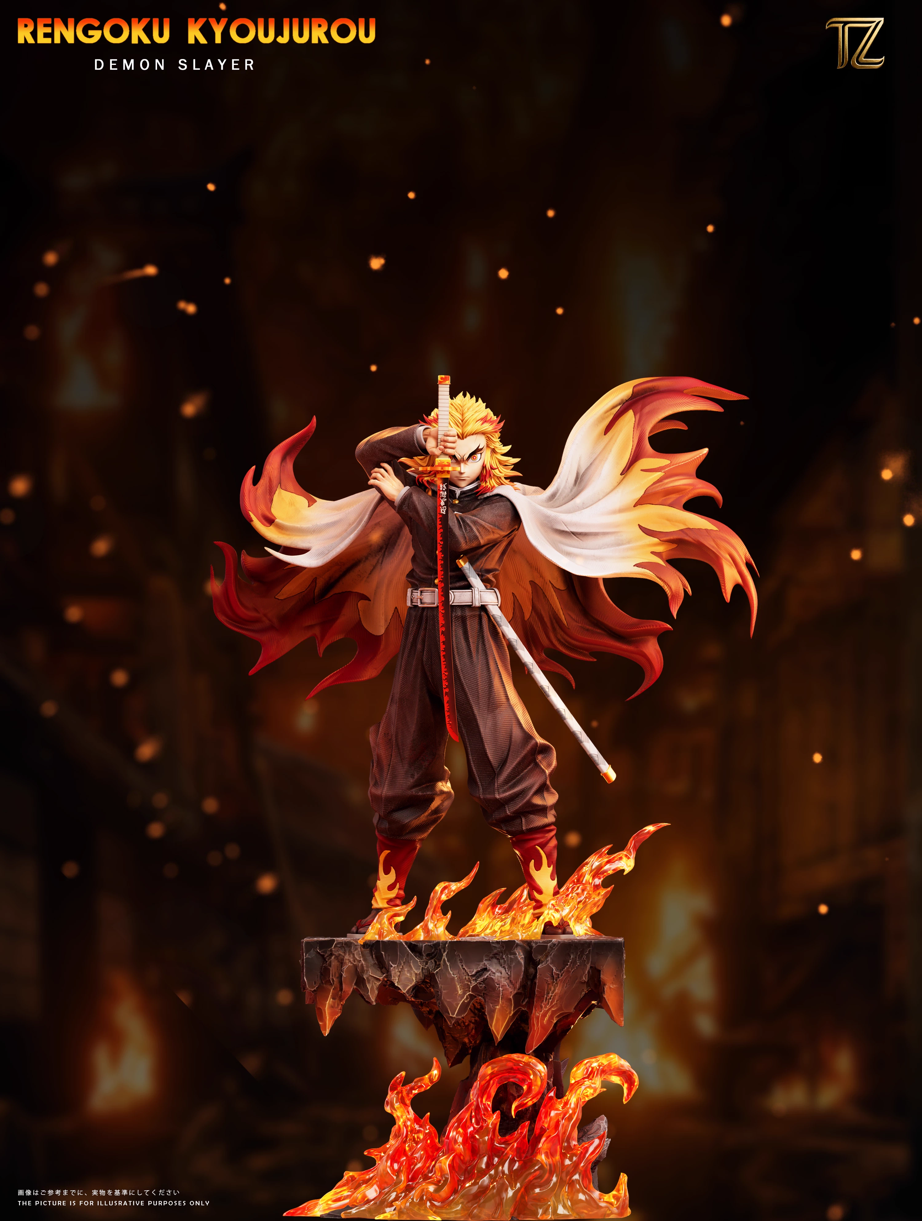 【Pre-sale】Rengoku Kyoujurou with LED-TZ Studio