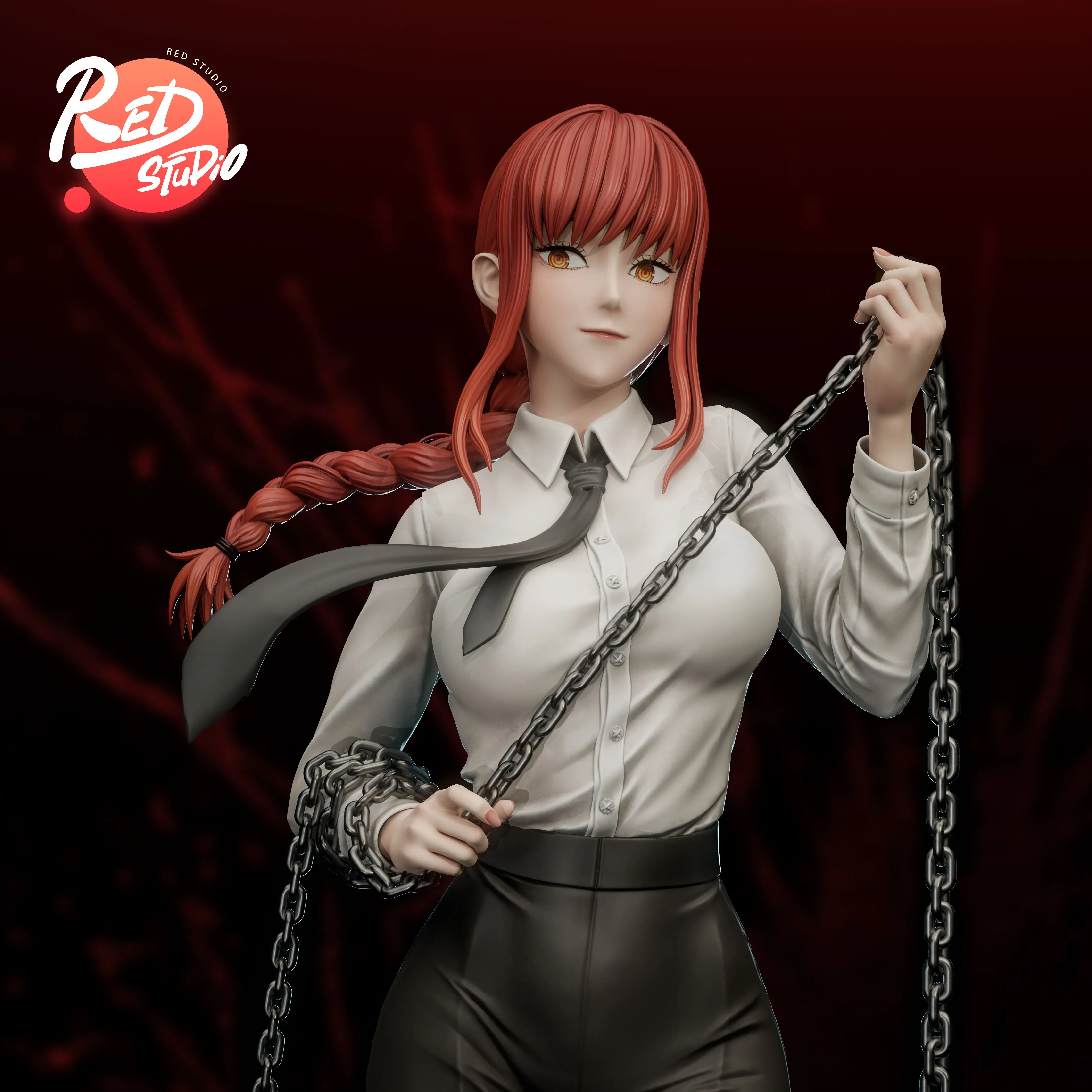 【Pre-sale closed】1/6 and 1/4 Scale Oversea Version Makima-Red Studio