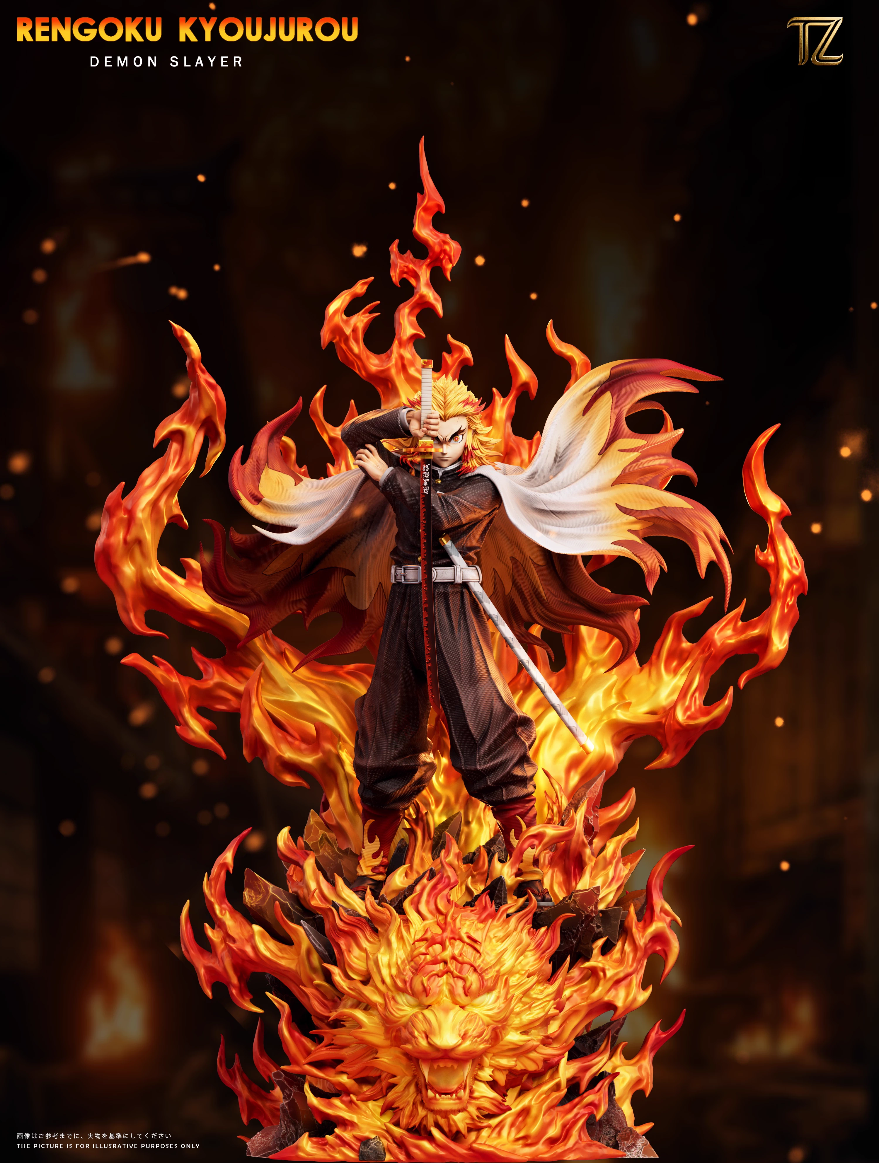 【Pre-sale】Rengoku Kyoujurou with LED-TZ Studio