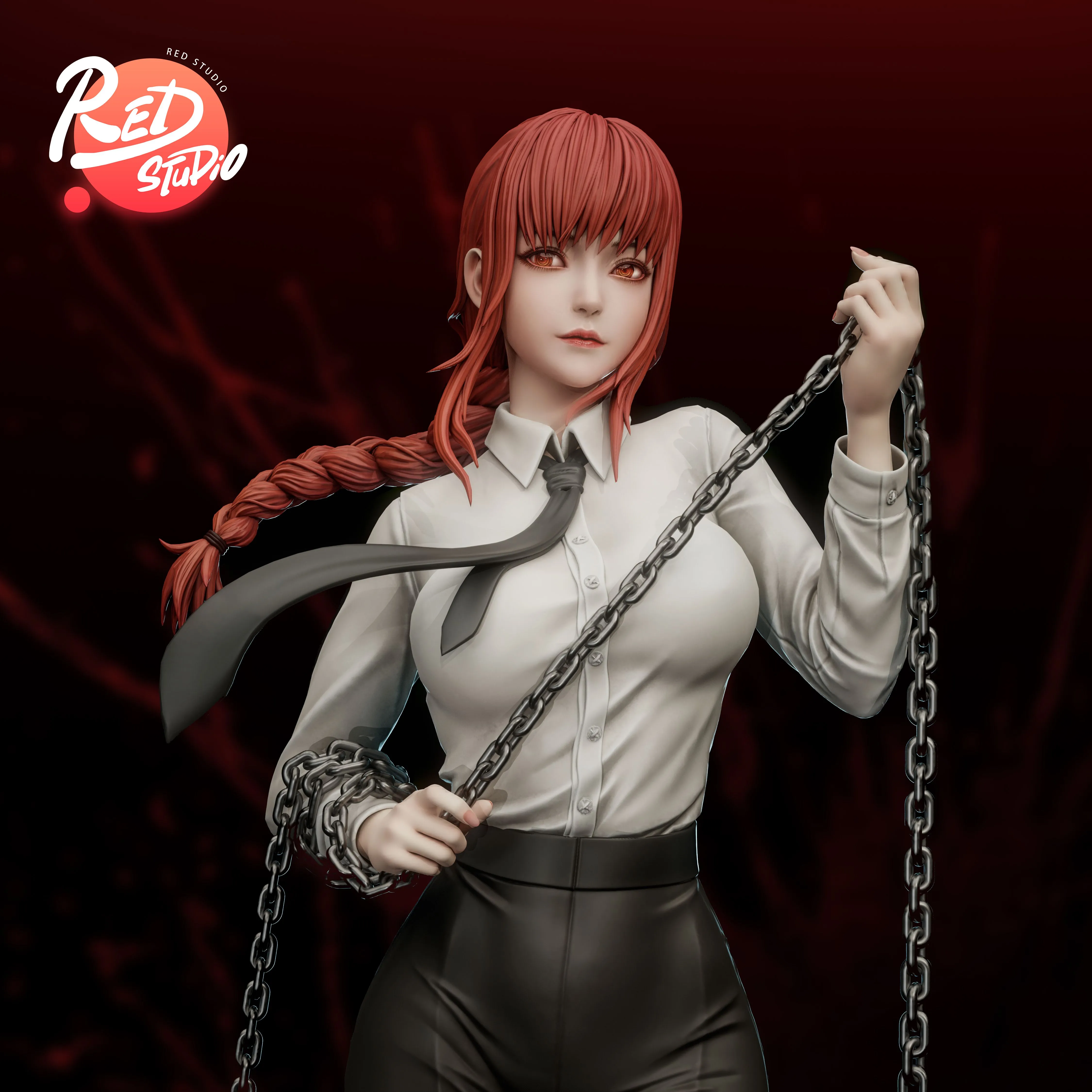 【Pre-sale closed】1/6 and 1/4 Scale Oversea Version Makima-Red Studio