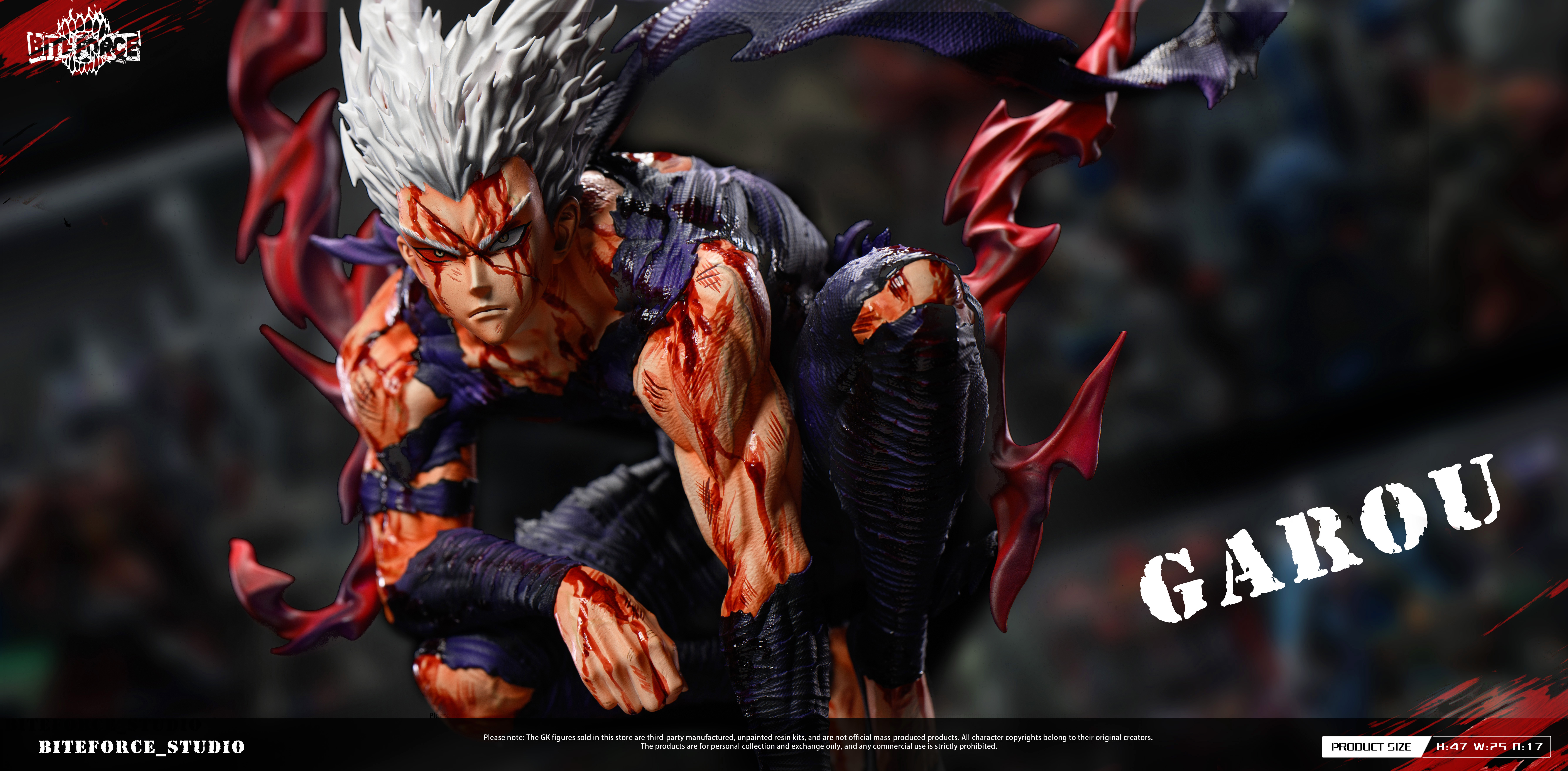 【Sold out】1/6 Scale Garou-BiteForce Studio