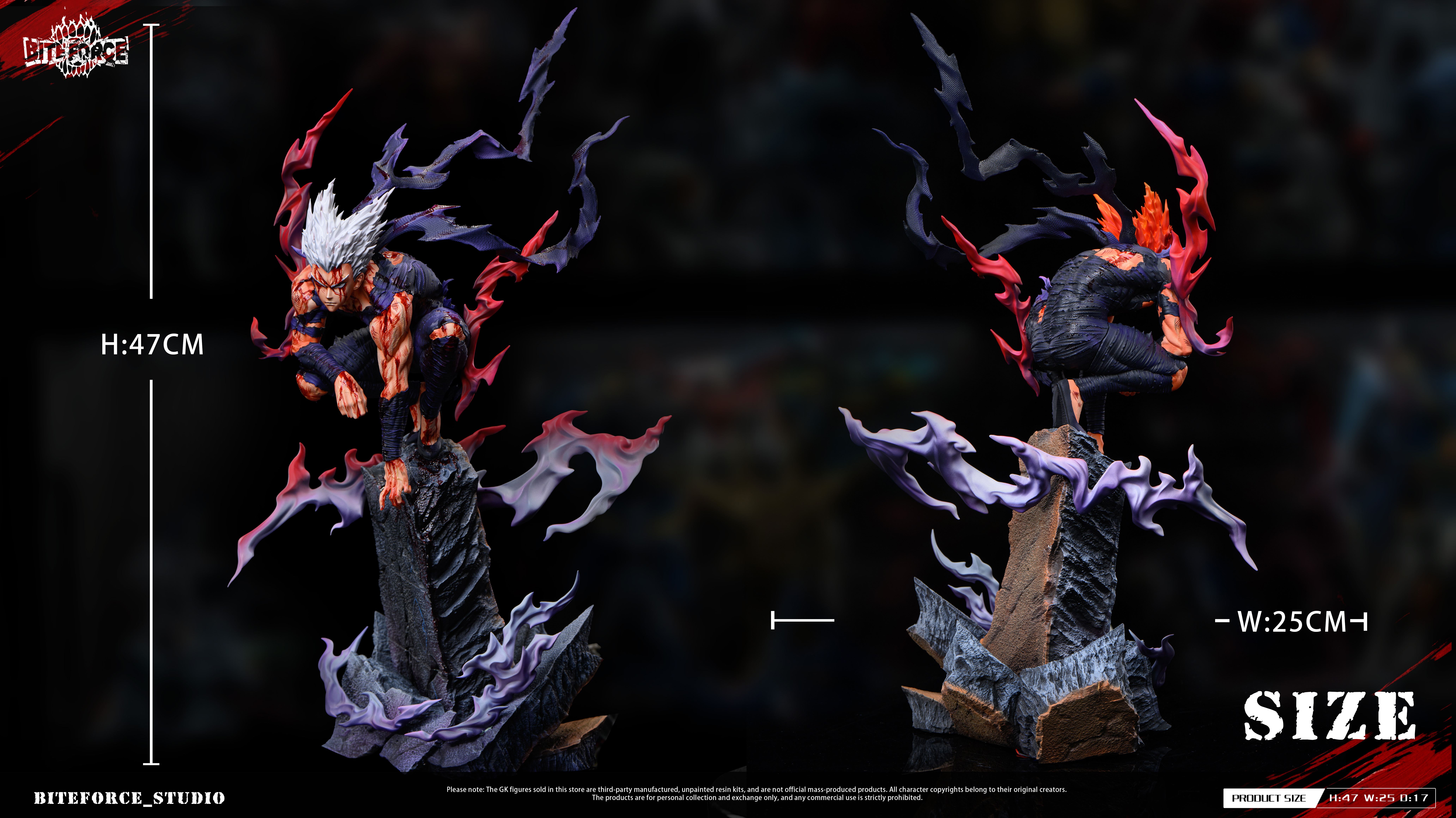 【Sold out】1/6 Scale Garou-BiteForce Studio