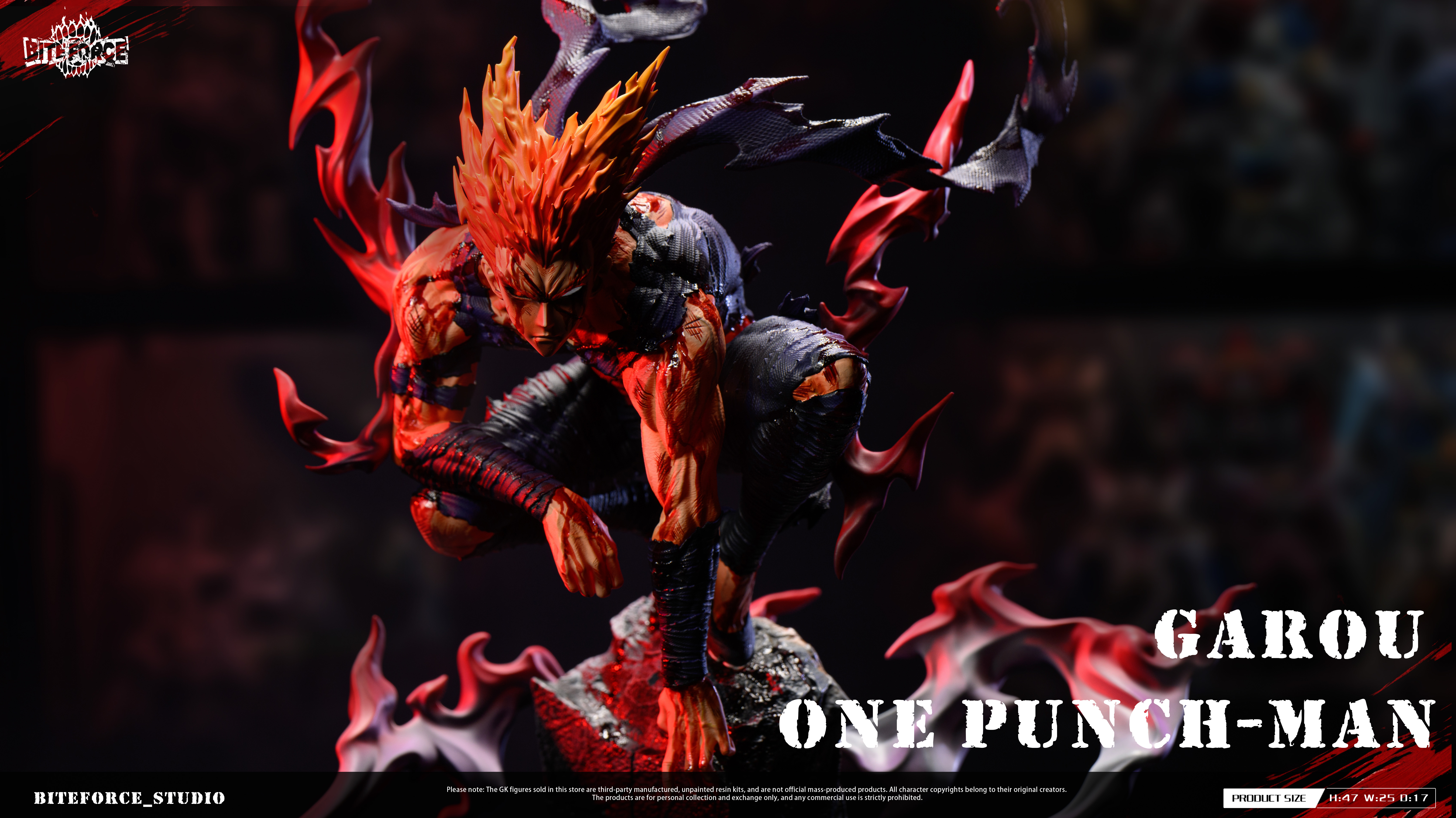 【Sold out】1/6 Scale Garou-BiteForce Studio