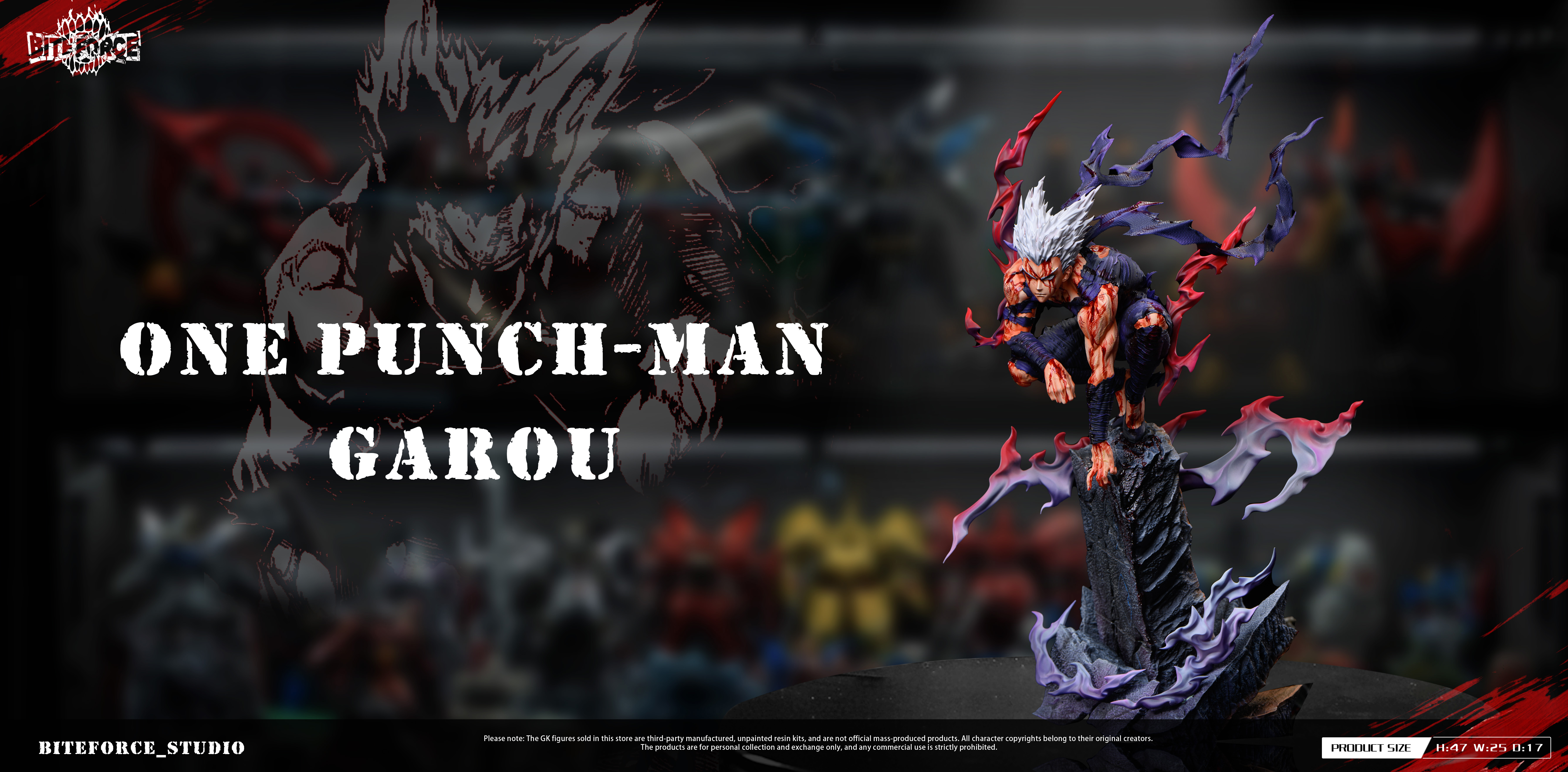 【Sold out】1/6 Scale Garou-BiteForce Studio