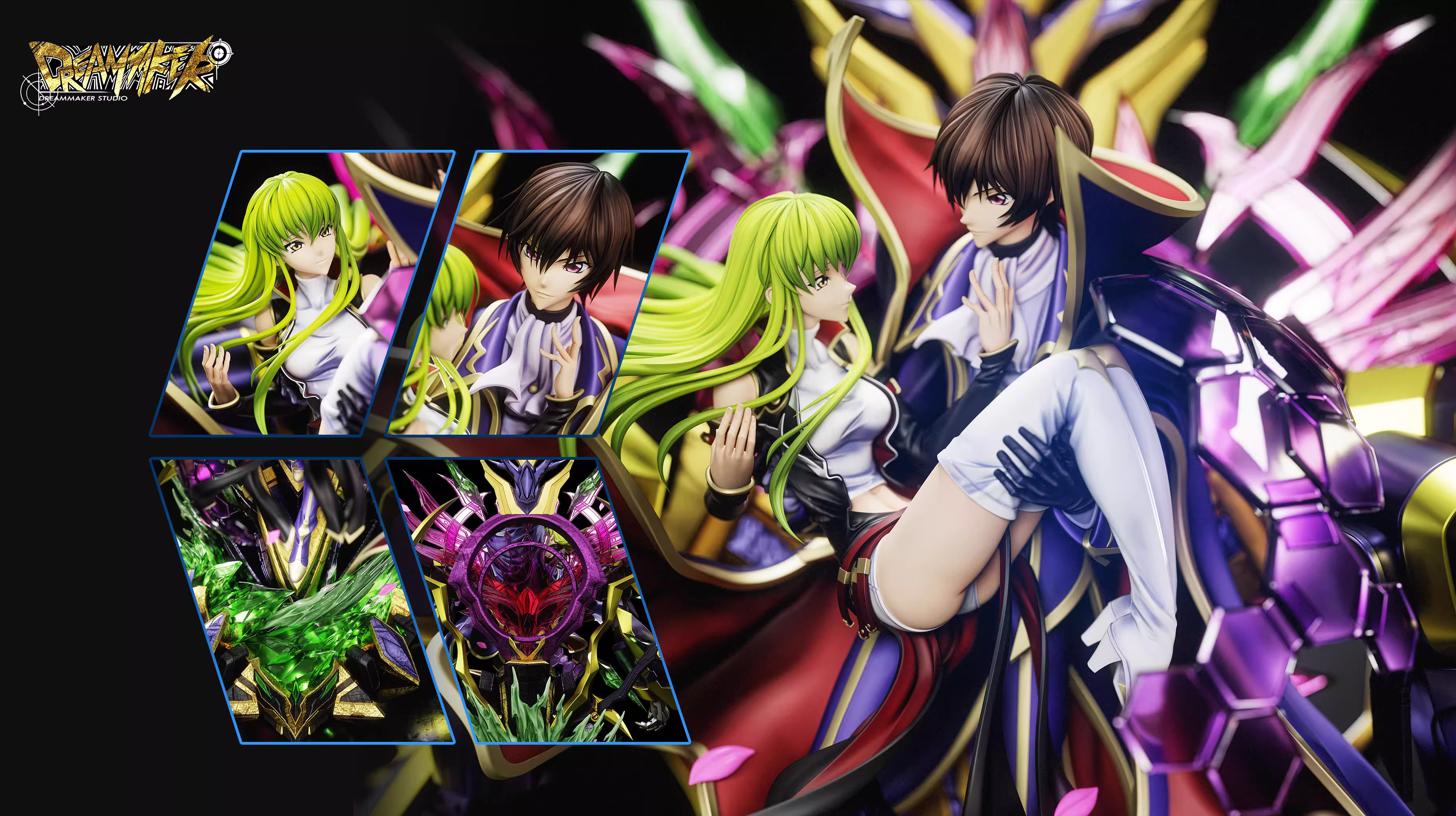 【Sold out】C.C. and Lelouch-Dreammaker Studio