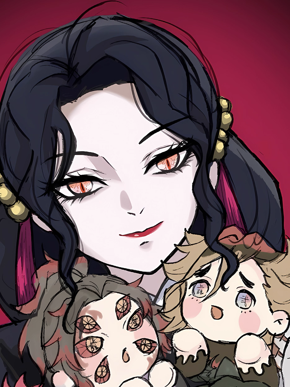 【Pre-sale】Decorative Painting of Akaza with Dolls-XingKong Studio