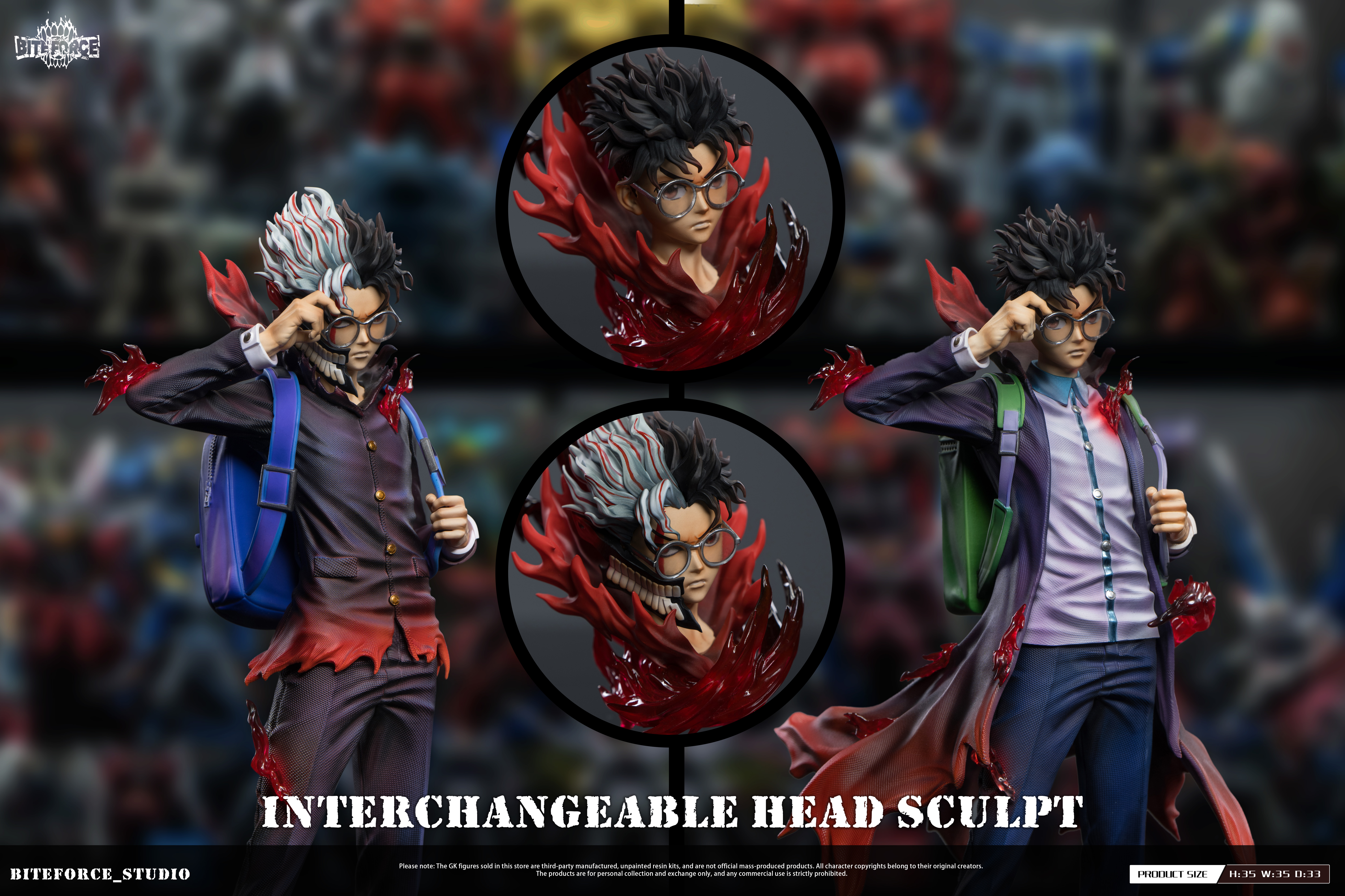 【Pre-sale】1/6 Scale 001 Takakura Ken-BiteForce Studio