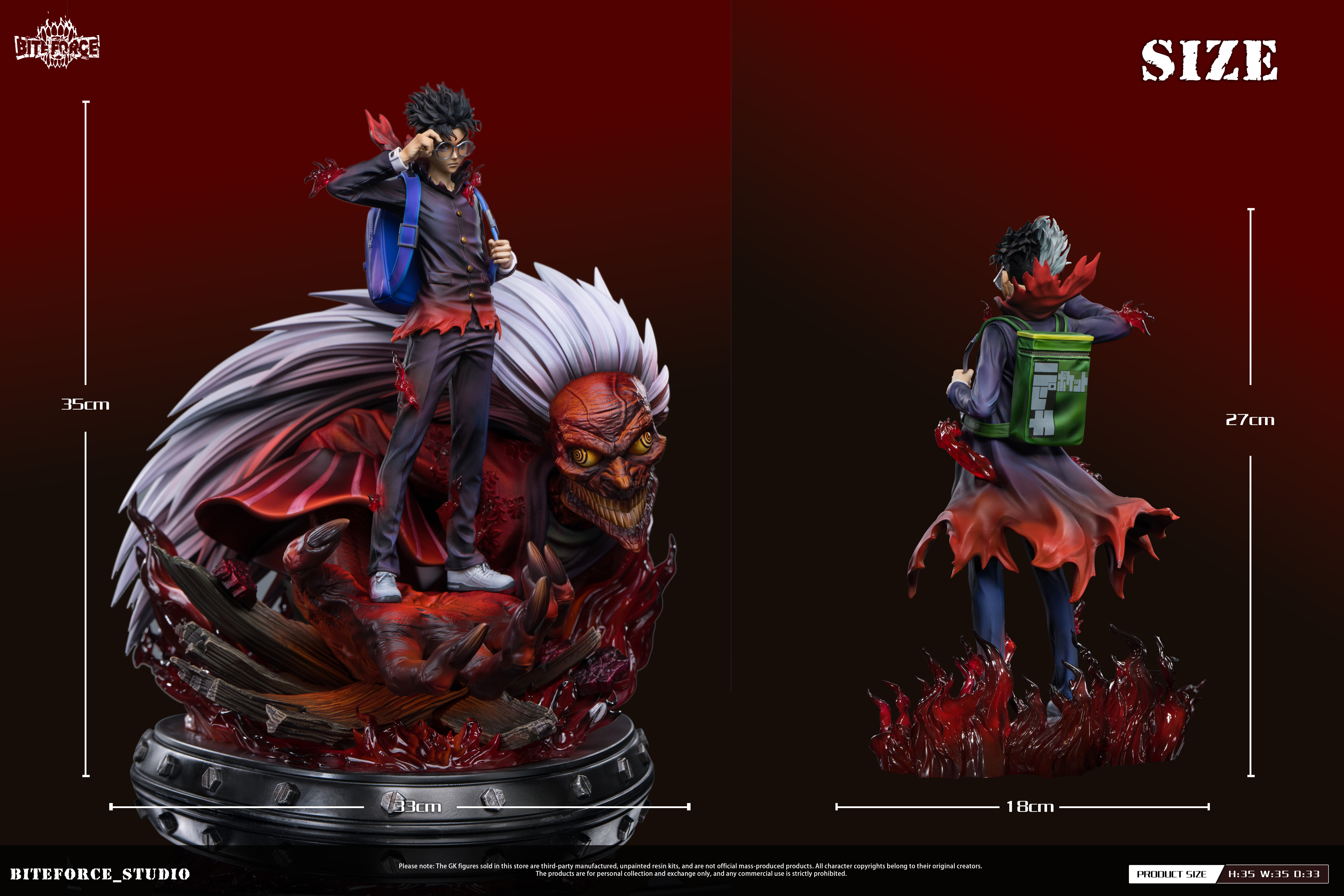 【Pre-sale】1/6 Scale 001 Takakura Ken-BiteForce Studio