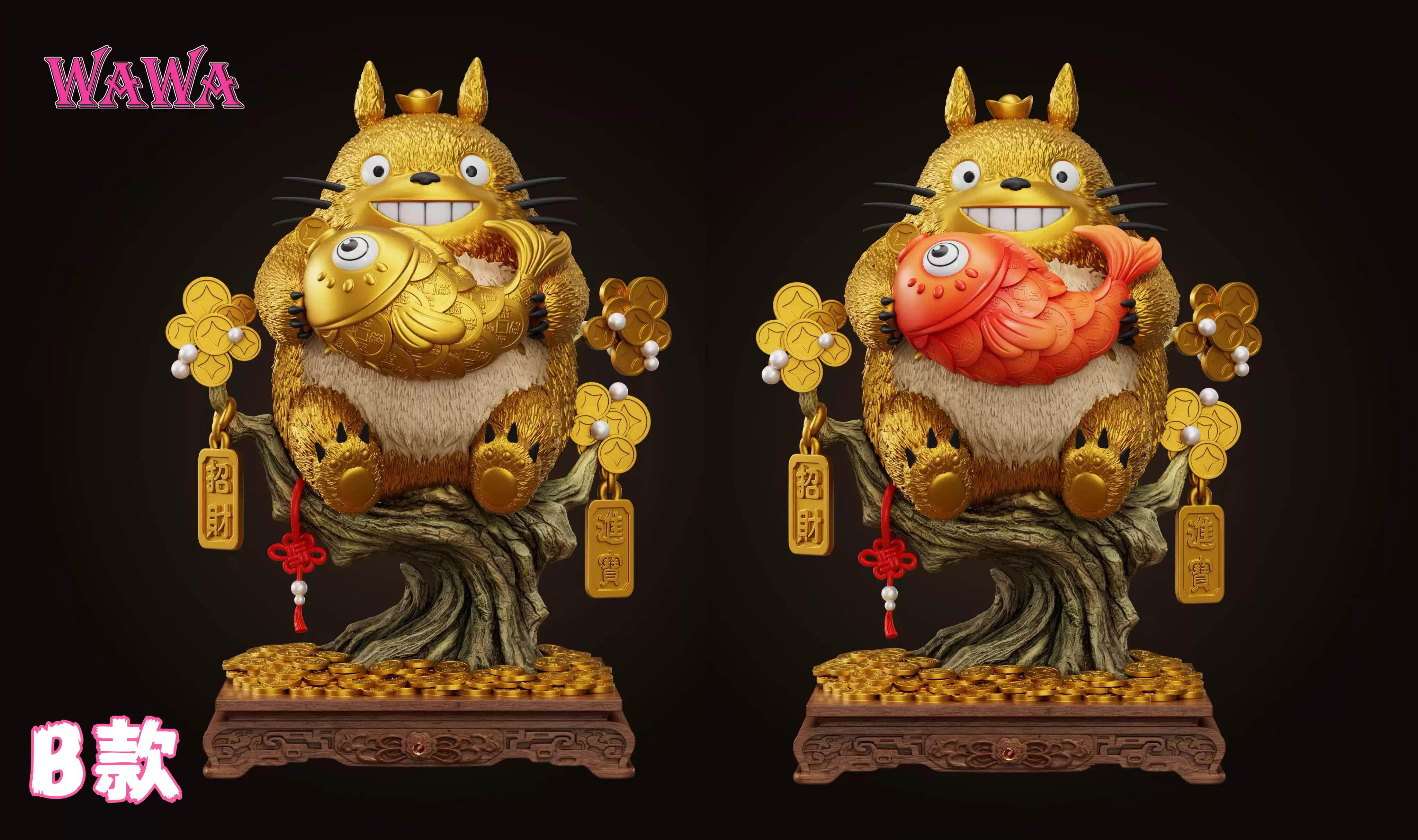 【Pre-sale】Treasure Bowl Totoro-wawa Studio