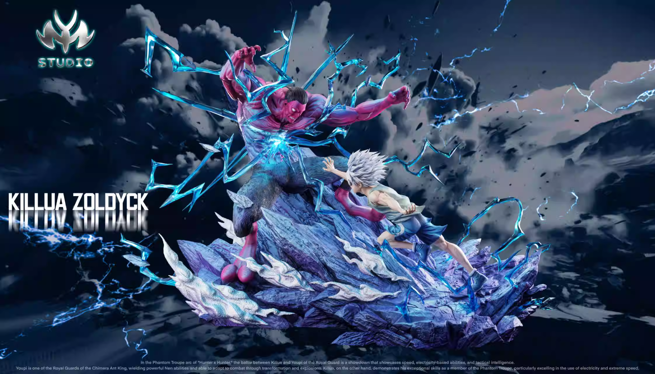 【Pre-sale】1/6 Scale Killua Zoldyck VS Menthuthuyoupi-MY Studio