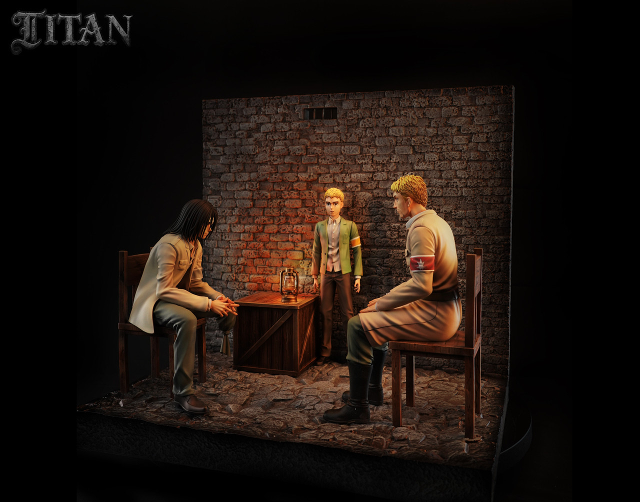 【Pre-sale】1/6 Scale Eren Jaeger, Reiner Braun and Falco Grice-Titan Studio