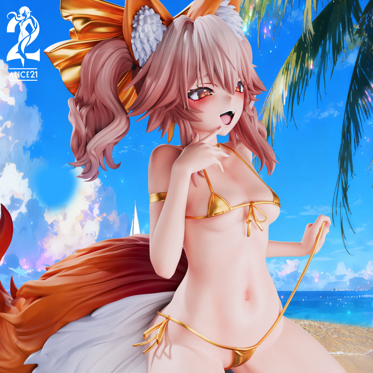 【Pre-sale】1/6 Scale Summer Fox Girl-Alice21 Studio