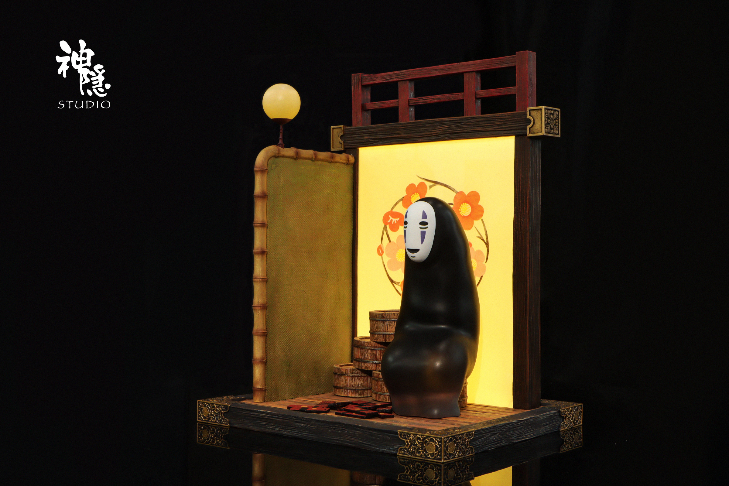 【Pre-sale】Lonely No Face Man with LED-ShenYin Studio