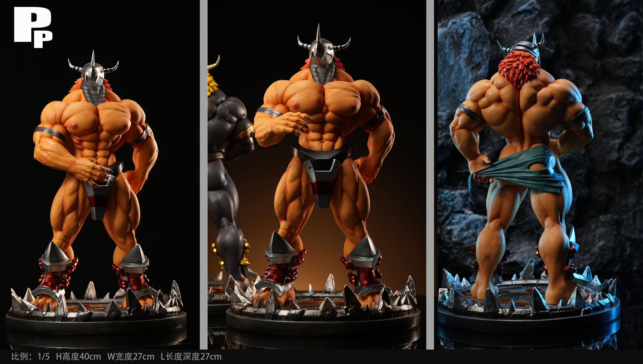 【Pre-sale】1/5 Scale War Greymon-PP Studio