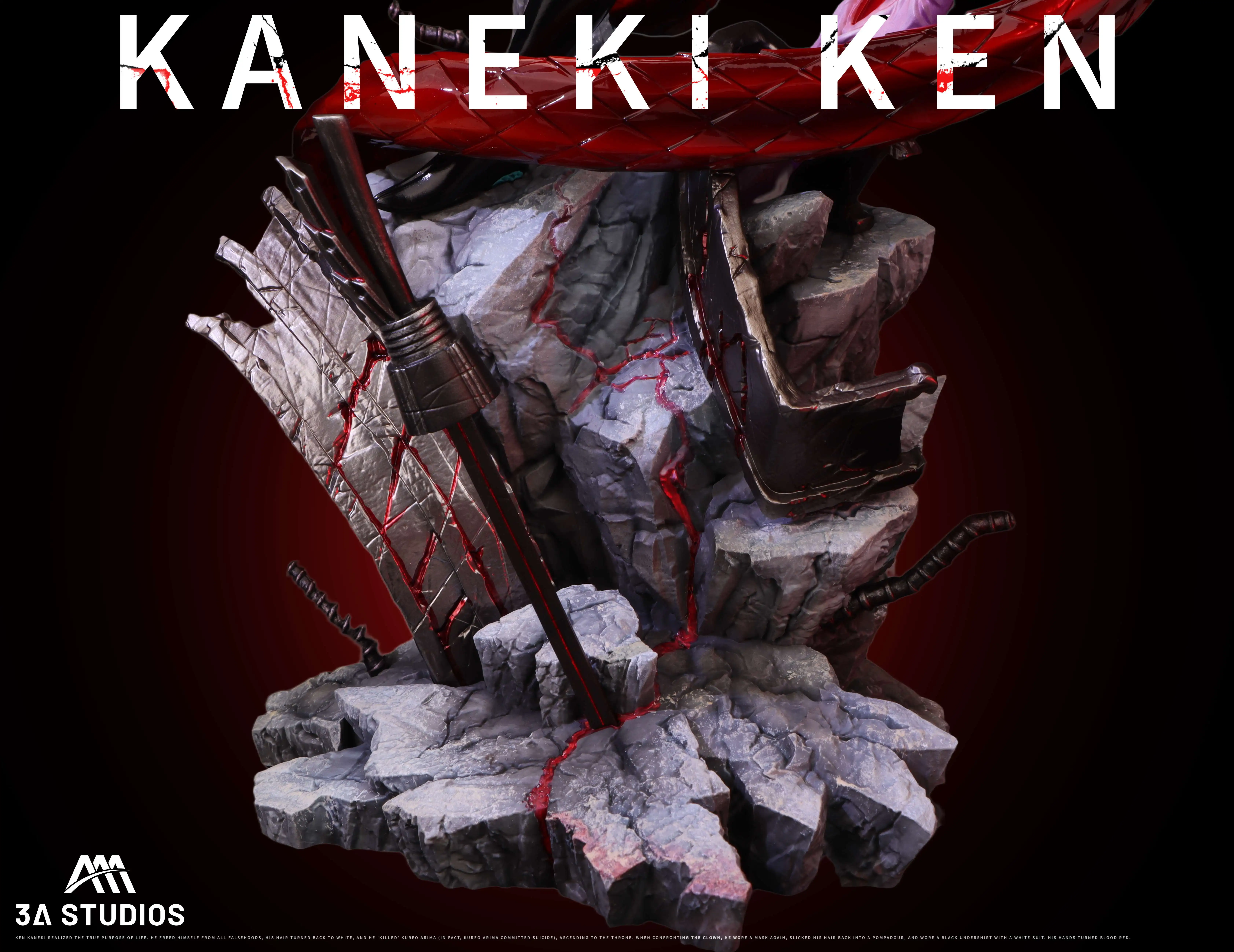 【Pre-sale】1/6 Scale Black Dressed Kaneki Ken 2.0-3A Studio