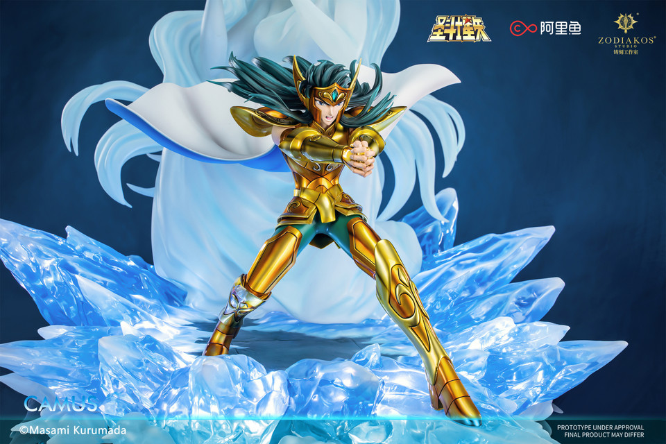 【Pre-sale】1/6 Scale Aquarius Gold Saint Camus with LED Licensed-Zodiakos Studio
