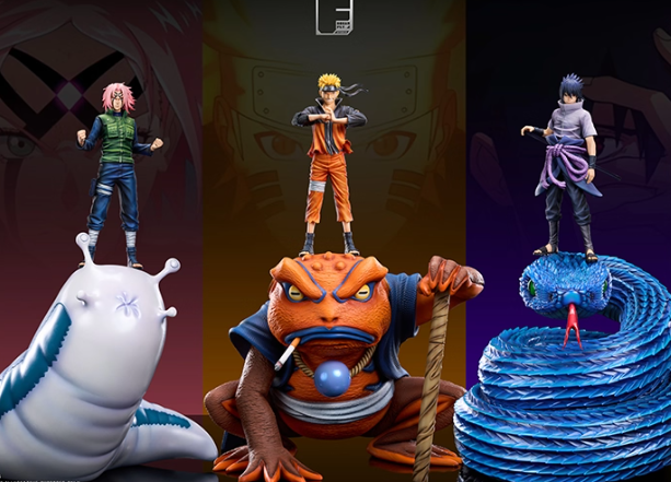 【Pre-sale】1/6 Scale Naruto, Sasuke and Sakura-Dream Fly Studio