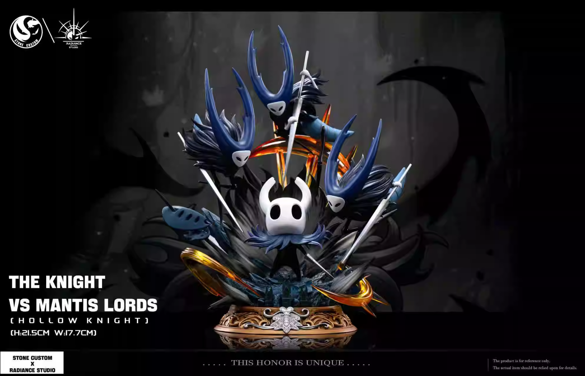 【Pre-sale】1/8 Scale The Knight vs Mantis Lords with LED-Stone Custom and Radiance Studio