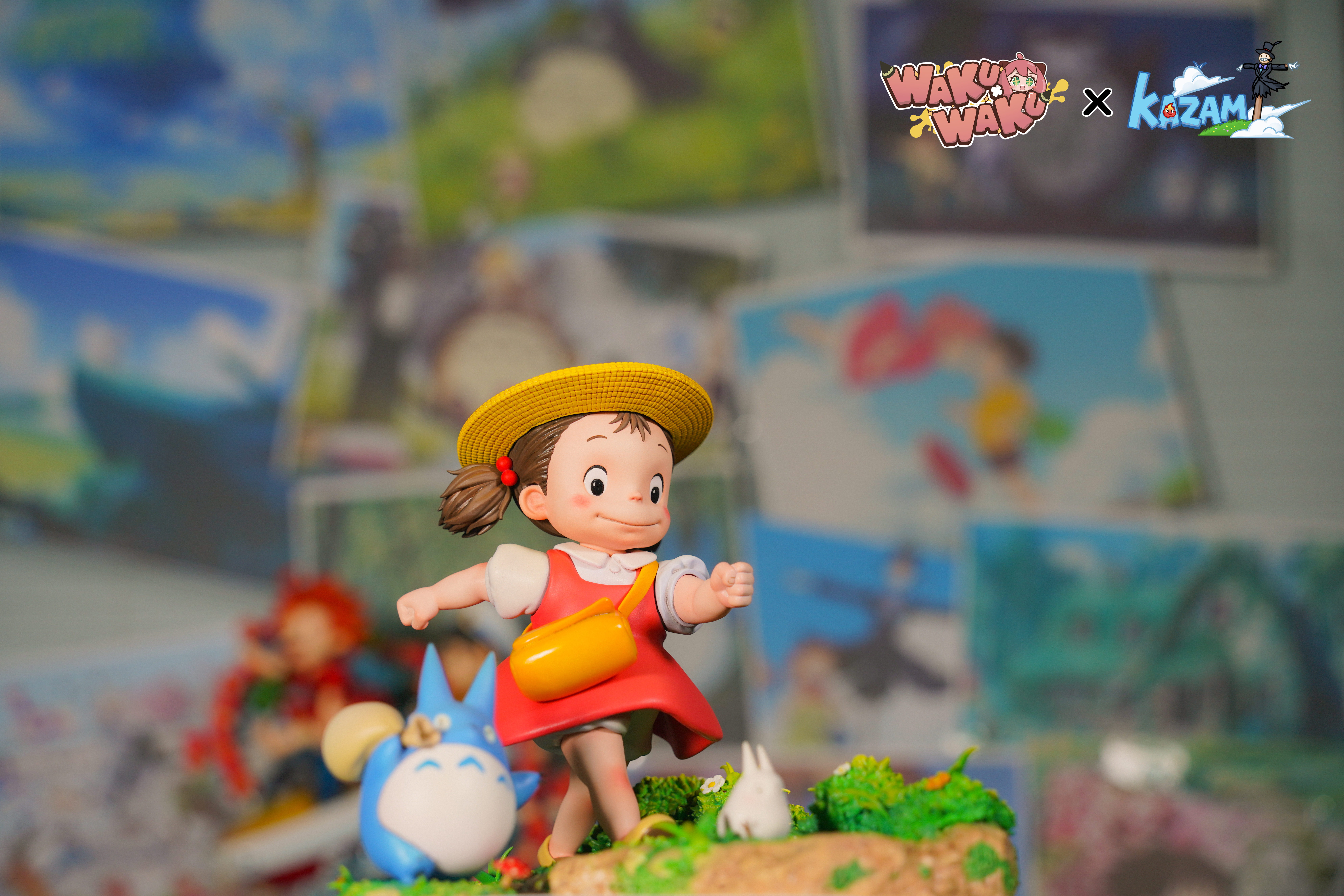 【Pre-sale】White Totoro and Mei-WAKUWAKU Studio and Kazami