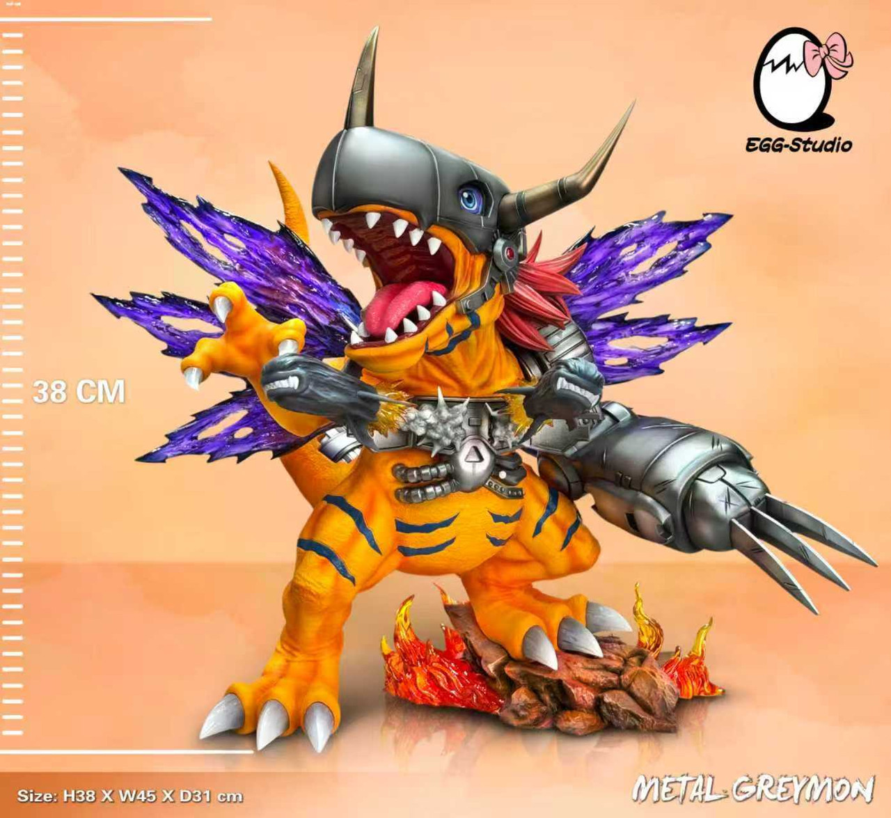【Pre-sale】MetalGreymon-EGG Studio