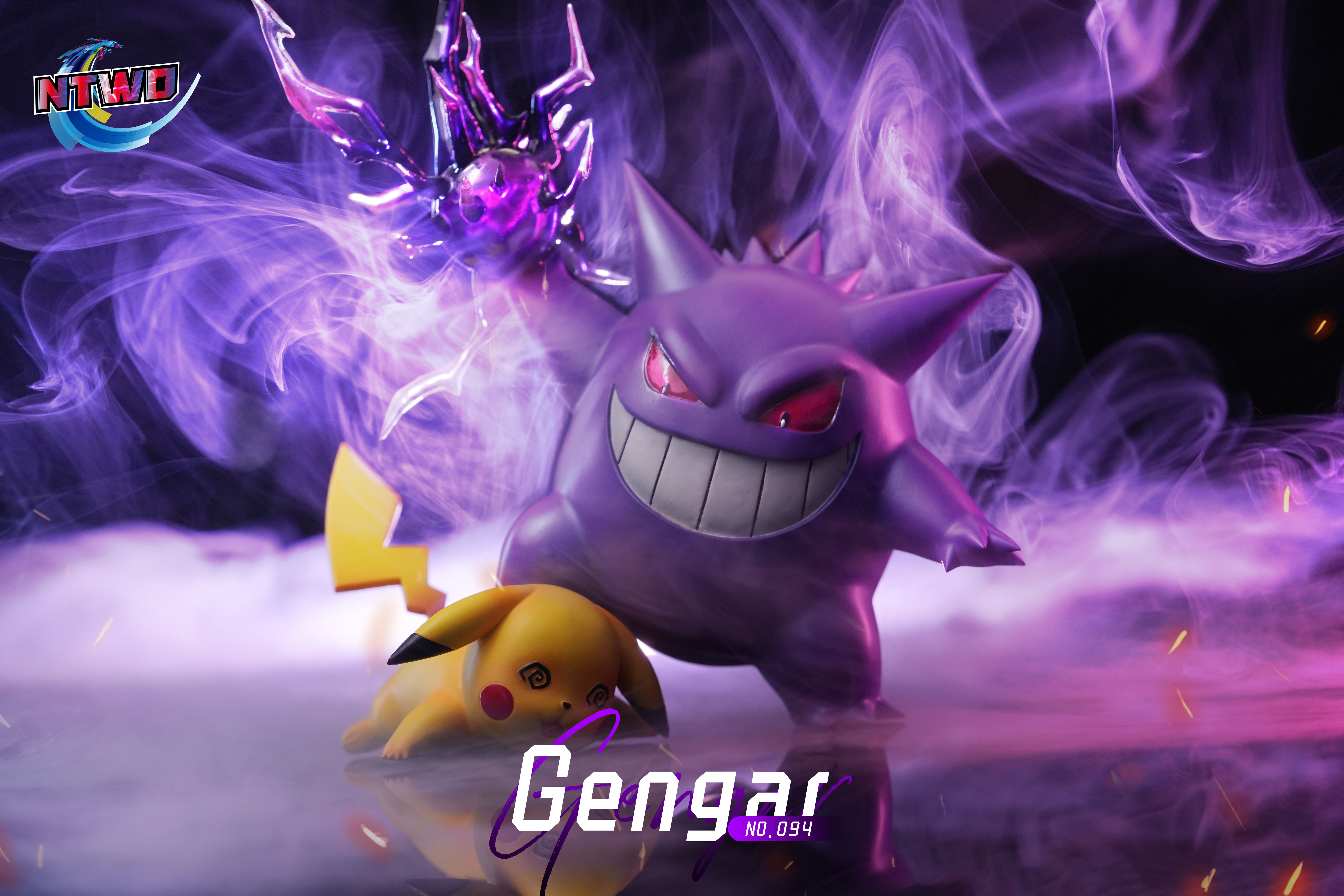 【Pre-sale】Gengar Hitting Pikachu-Ntwo Studio