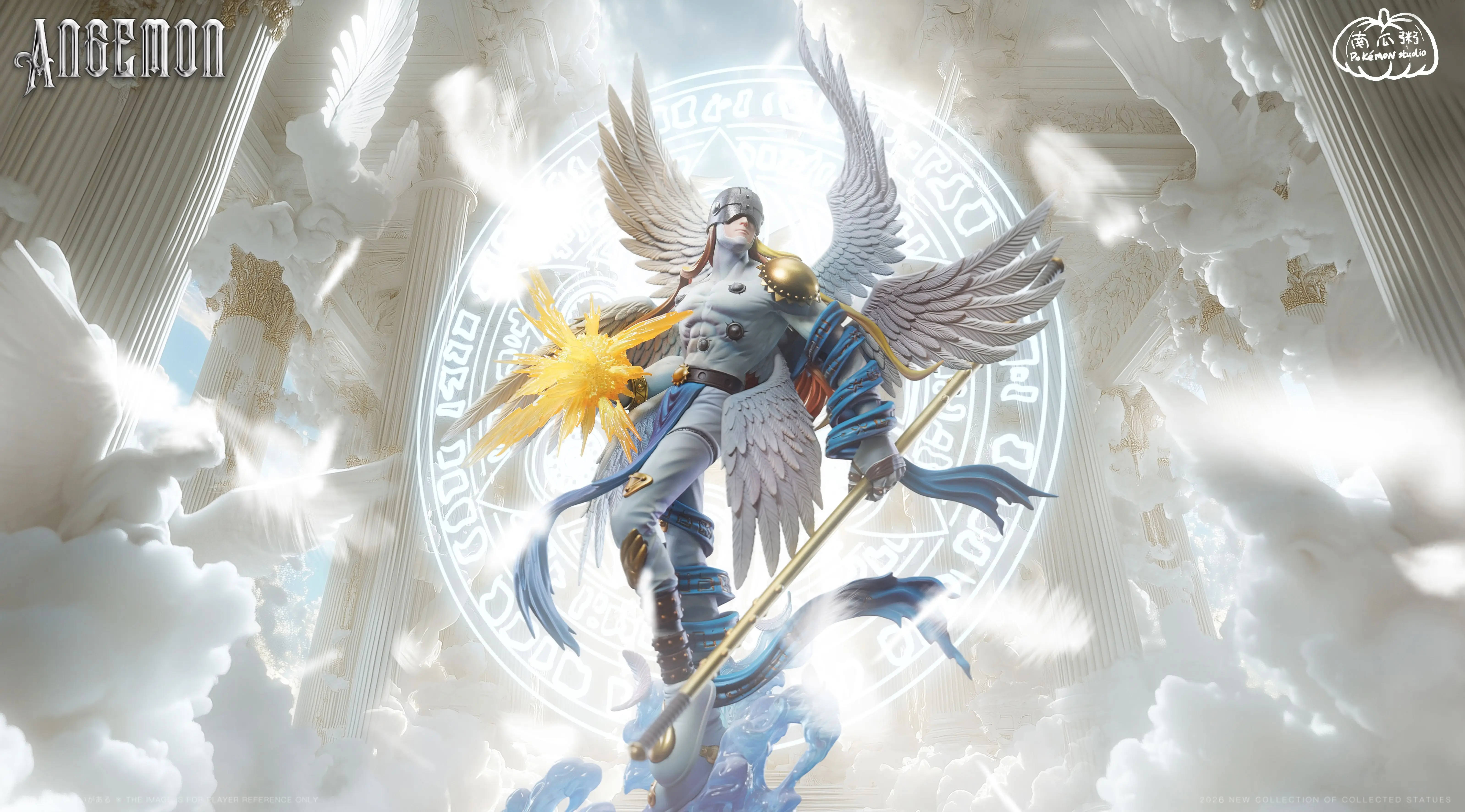 【Pre-sale】MH and Small Scale Angemon-Pokemon Studio