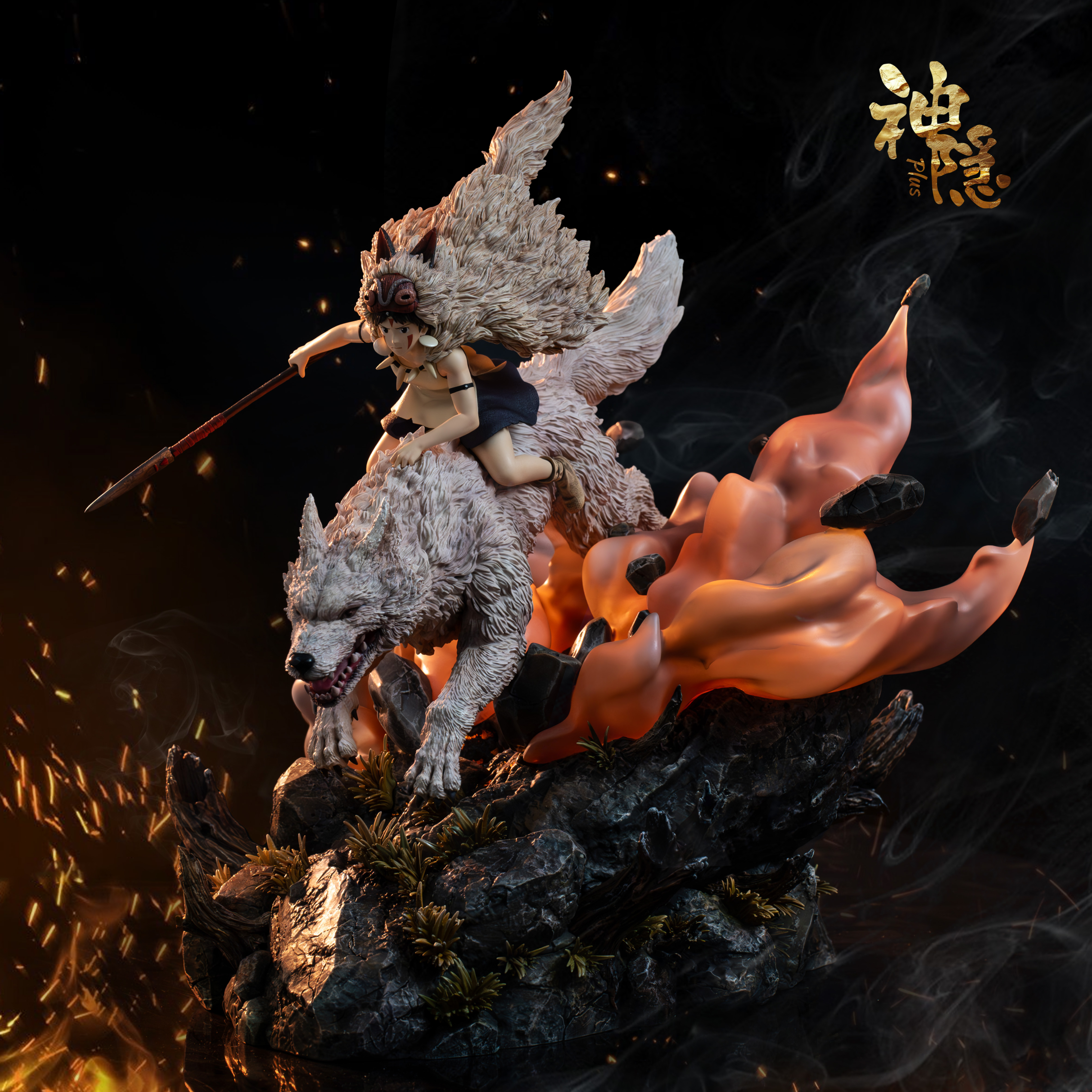 【Pre-sale】Princess Mononoke with LED-ShenYin Studio