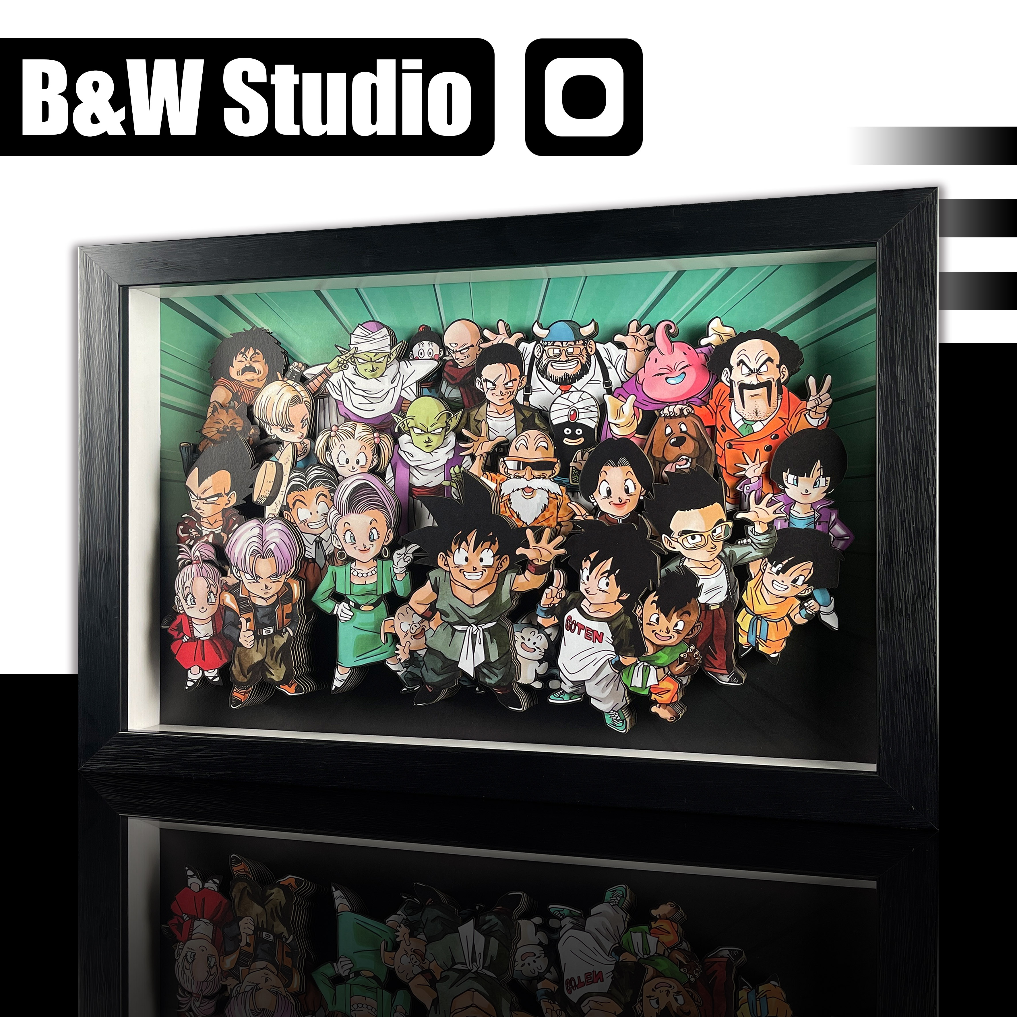 【Pre-sale】KKNM-005 Decorative Painting of Ending-Black and White Studio