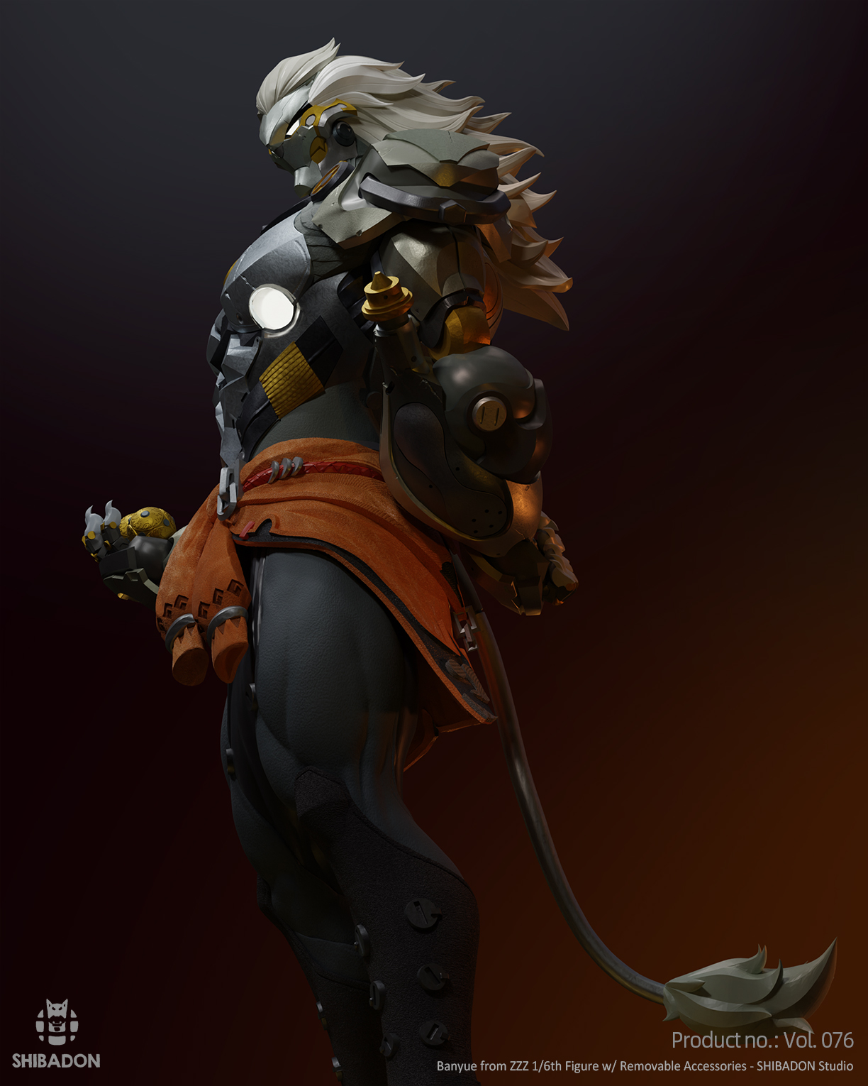 【Pre-sale】1/6 Scale Banyue-Shibadon Studio