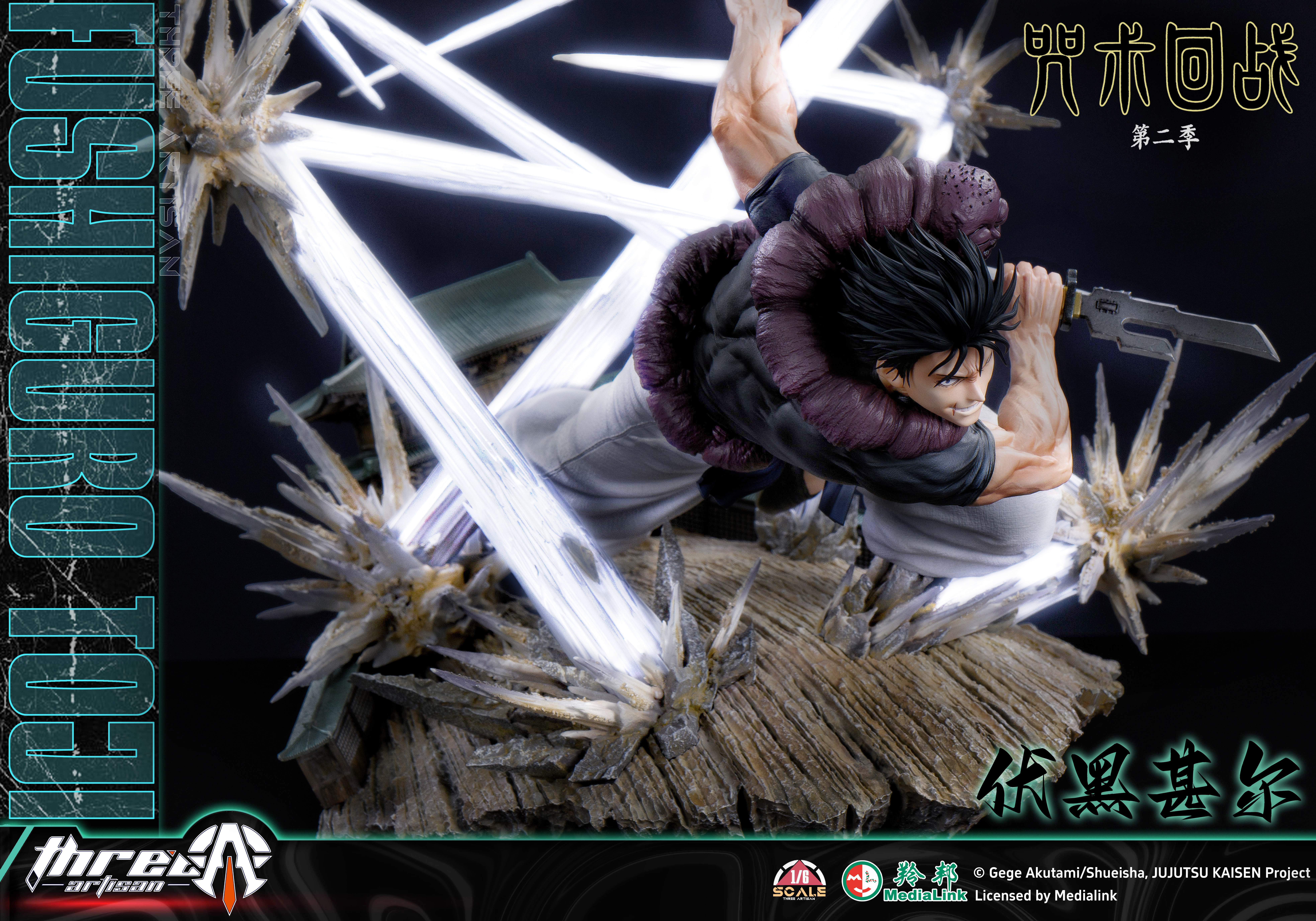 【Pre-sale】1/6 Scale Fushiguro Toji with LED Licensed-ThreeArtisan Studio