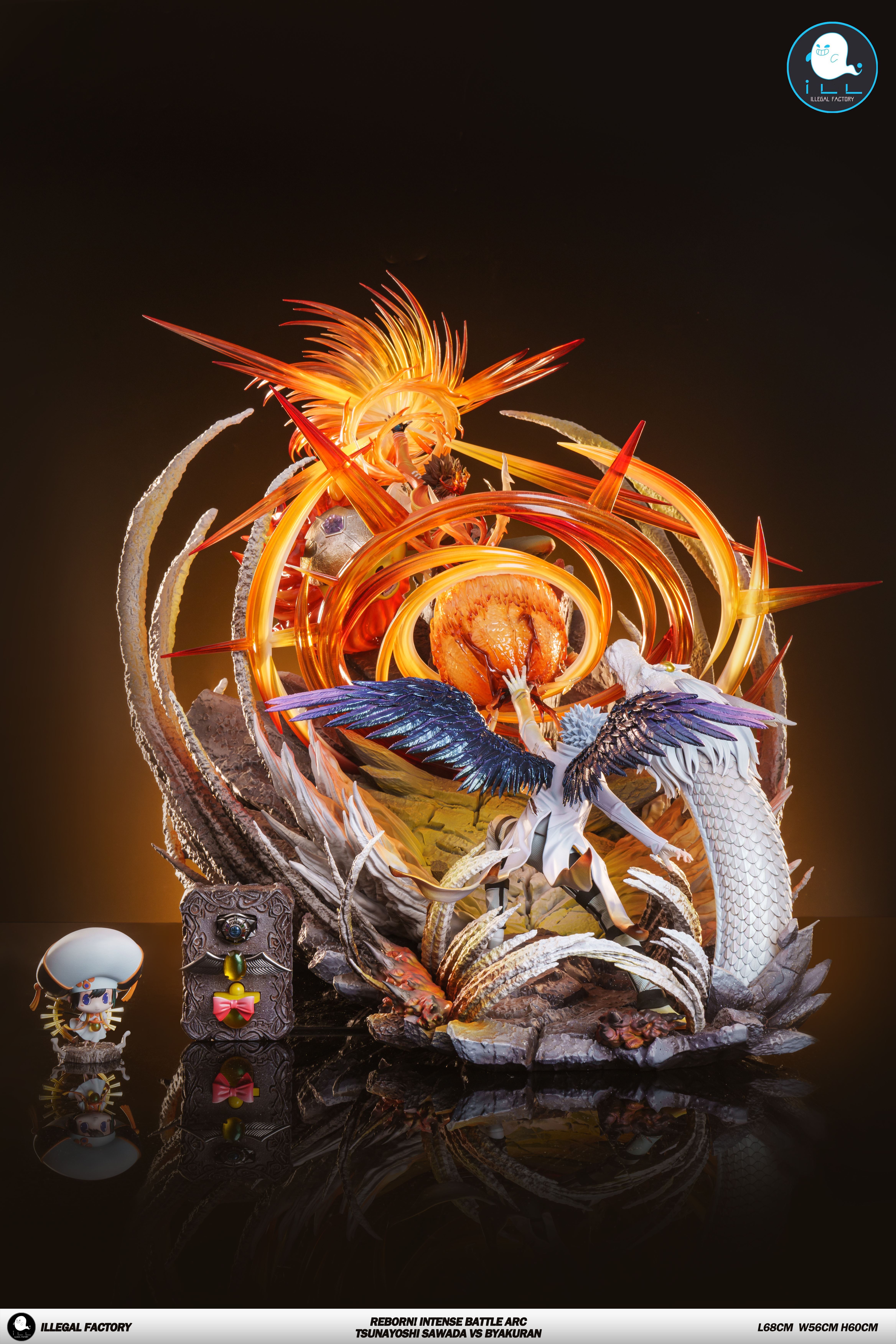 【Pre-sale】019 Sawada Tsunayoshi vs Byakuran Gesso with LED-ILL Factory Studio