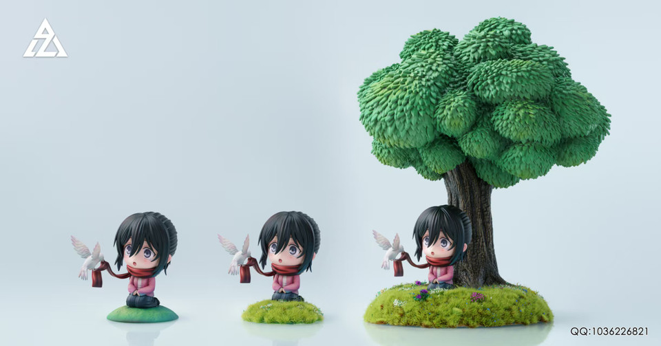 【Pre-sale】Q ver Mikasa Ackerman-AZ Studio