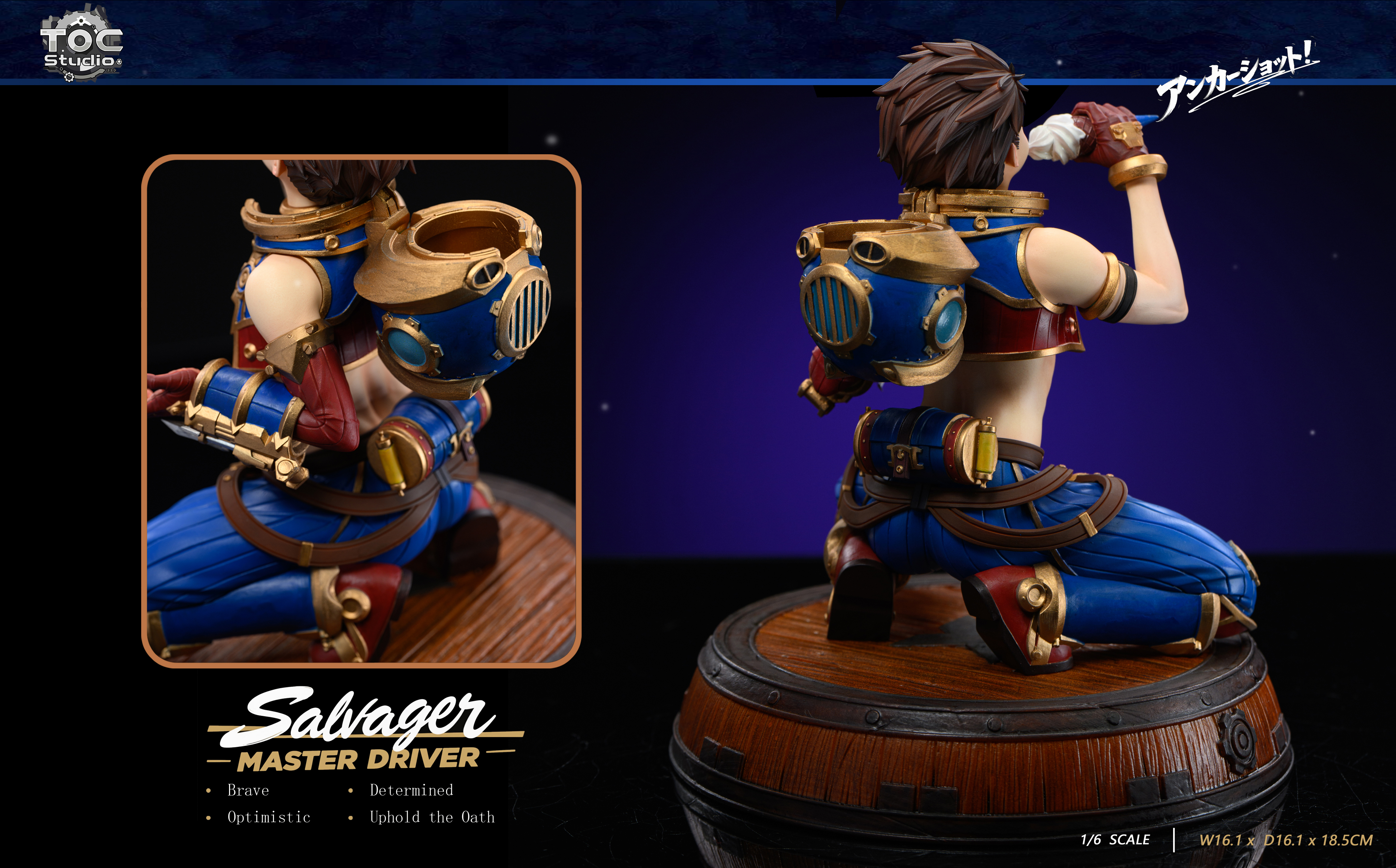 【Pre-sale】1/6 Scale Rex-TOC Studio