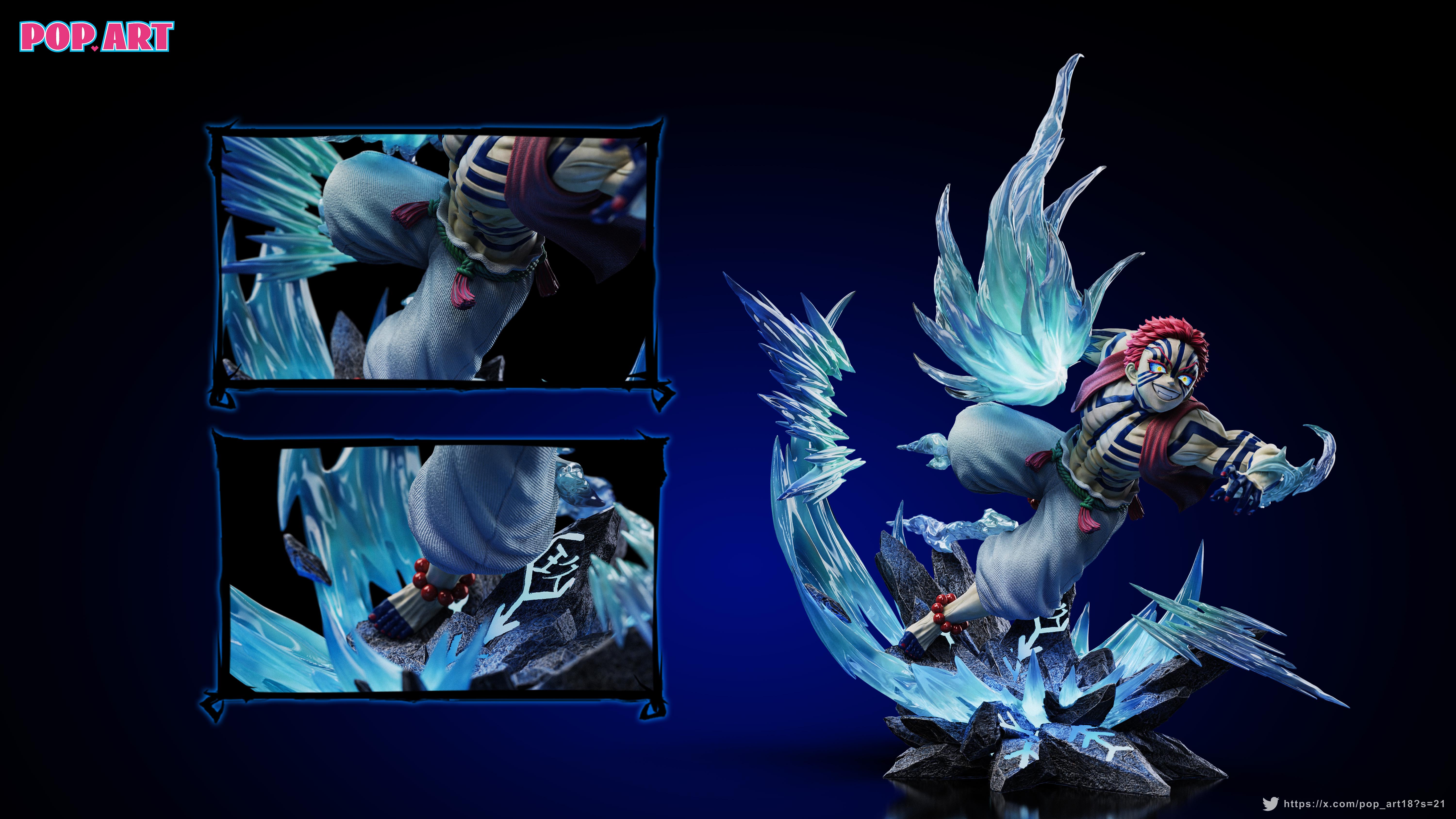 【Pre-sale】1/6 Scale Akaza with LED-POP.ART Studio