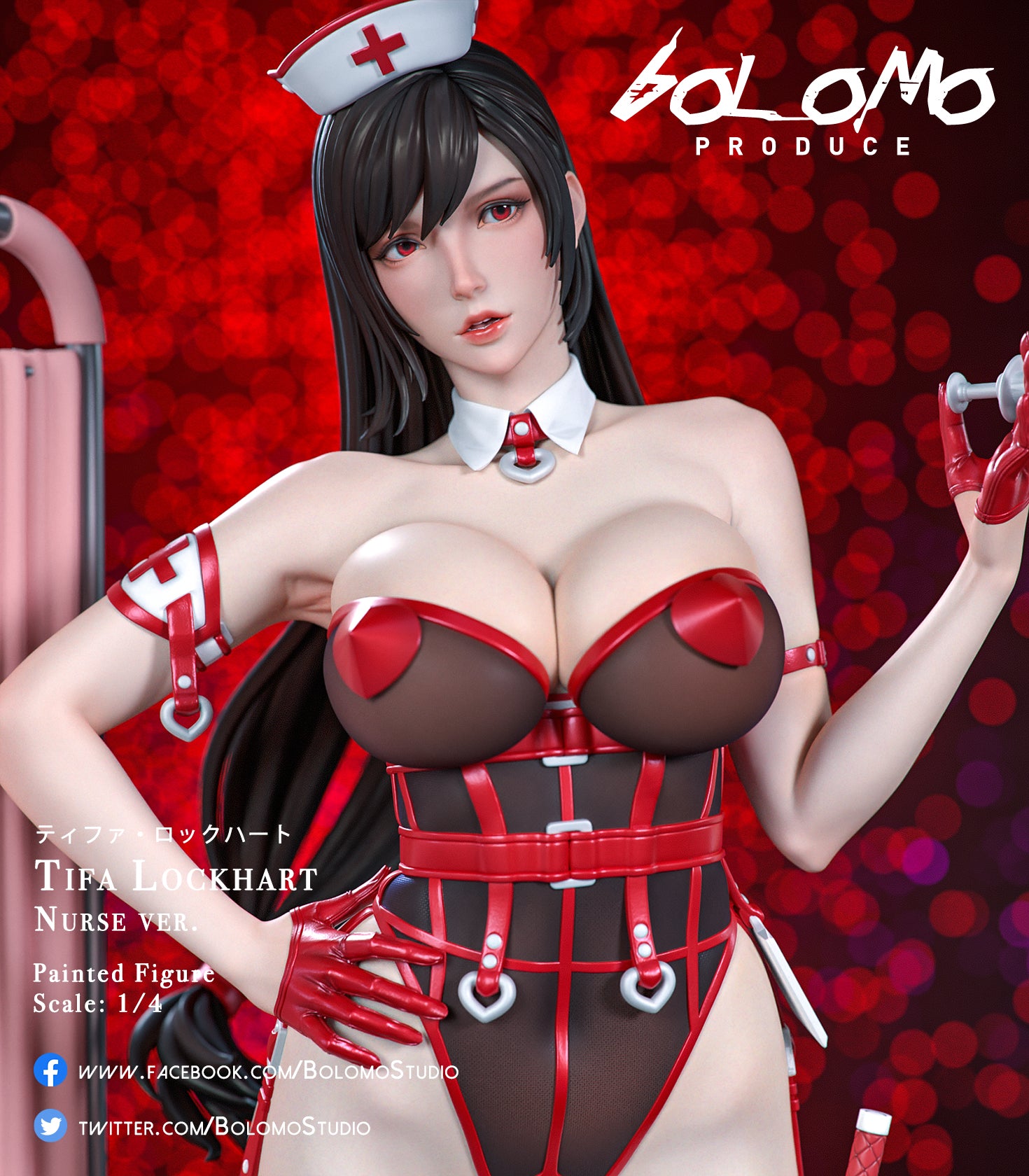 【Pre-sale】1/4 Scale Nurse Tifa-Final Fantasy-Bolomo Studio