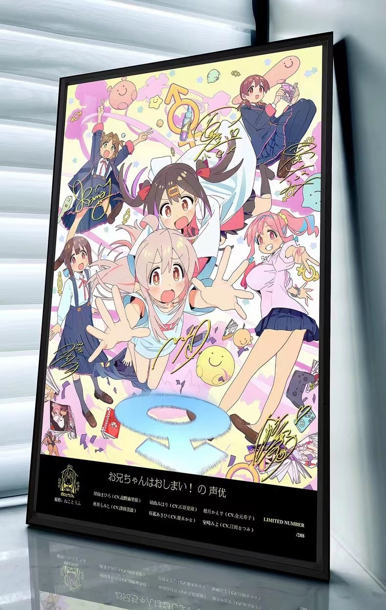 【Pre-sale】Decorative Painting of 緒山 まひろ & 緒山みはり-お兄ちゃんはおしまい！-Billion Birds Studio