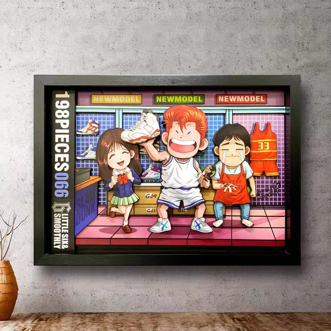 【Pre-sale】Decorative Paint of Q Version Slam Dunk-momo Studio