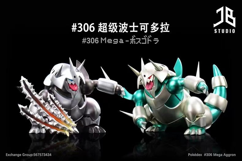 【Pre-sale】1/20 Scale Mega Evolition Original Color Aggron-Pokemon-JB Studio