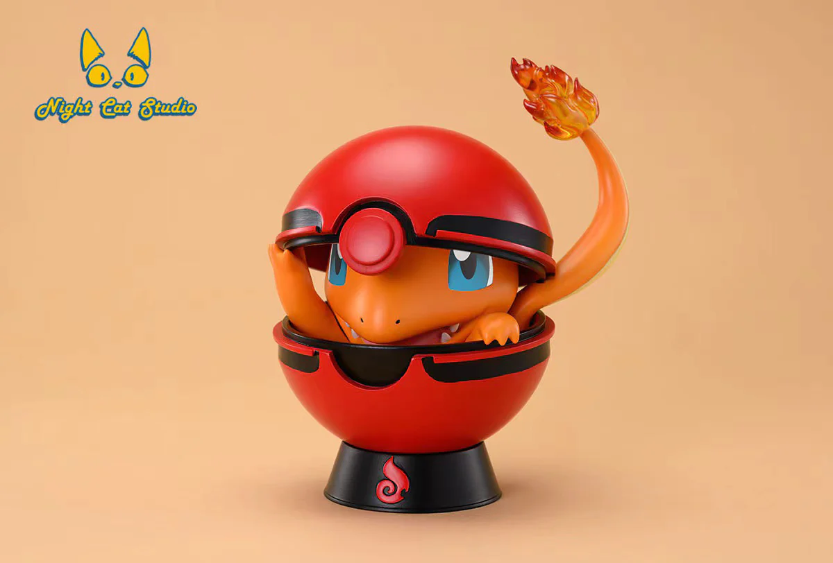 【In stock】1/1 Scale Pokemon Poké Ball 002-Pokemon-Night Cat Studio